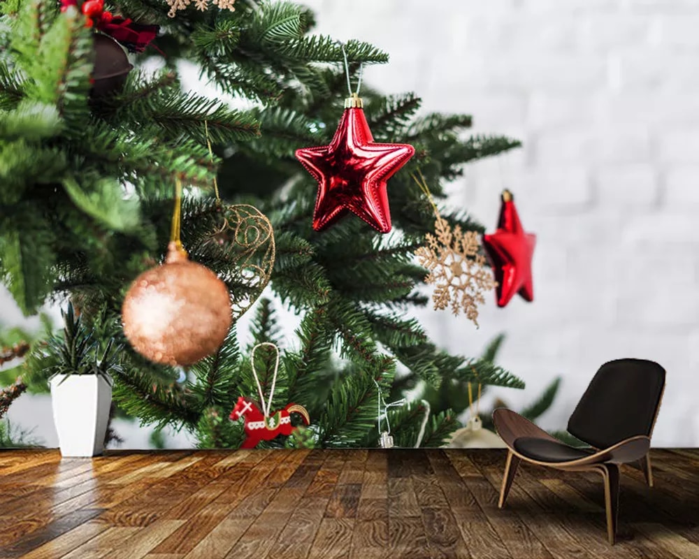Christmas Living Room Wallpapers - Wallpaper Cave