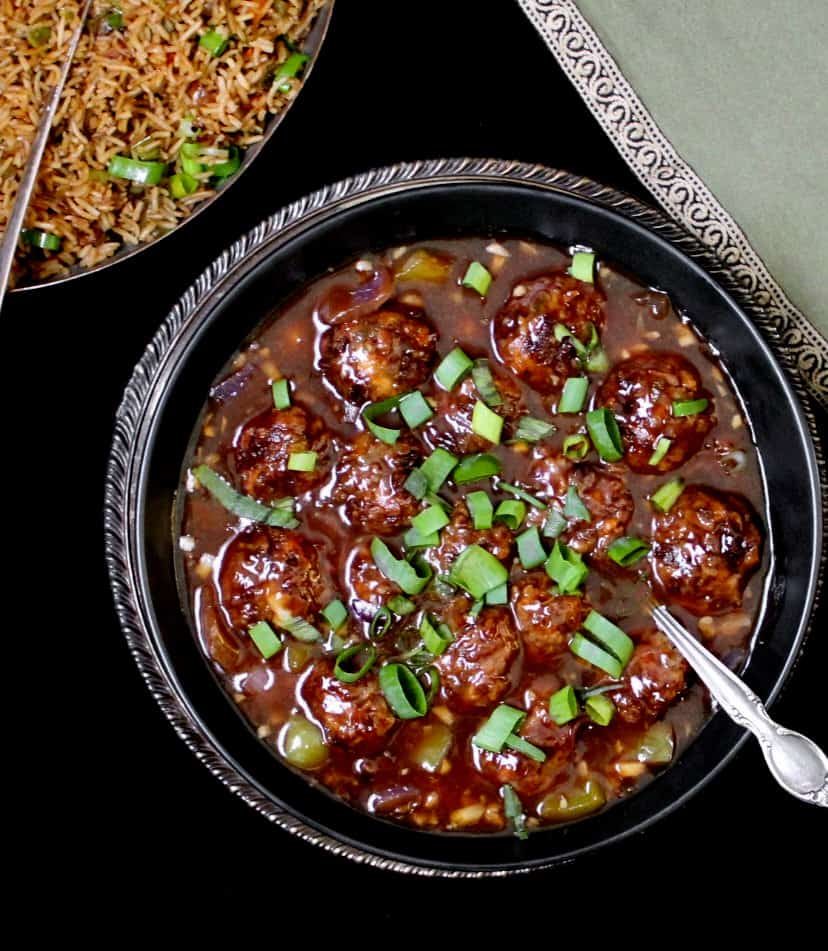 Veg Manchurian Cow Vegan