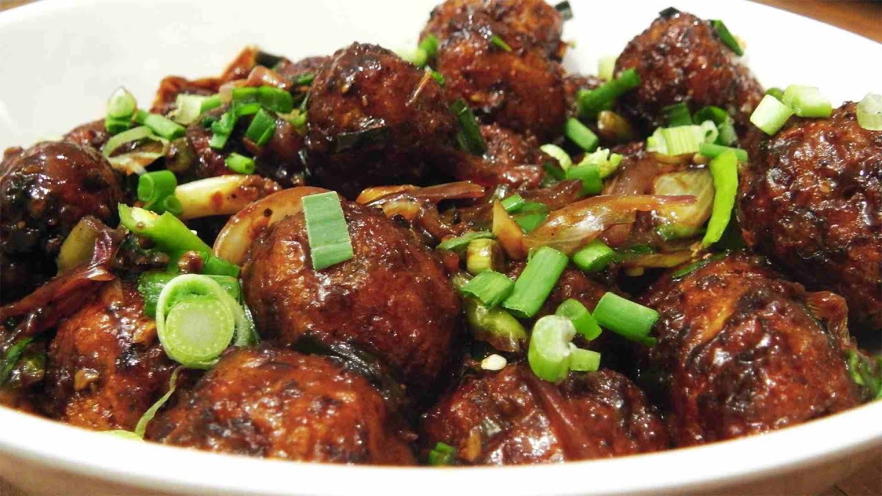 Mix Veg Manchurian Chinese Cuisine