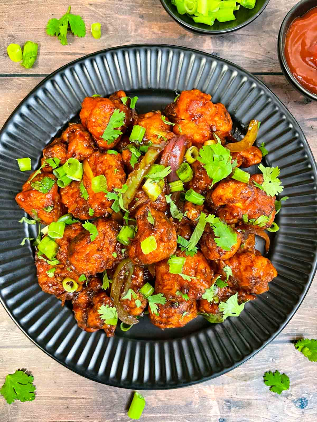 Gobi Manchurian (Cauliflower Manchurian) Veggie Delight