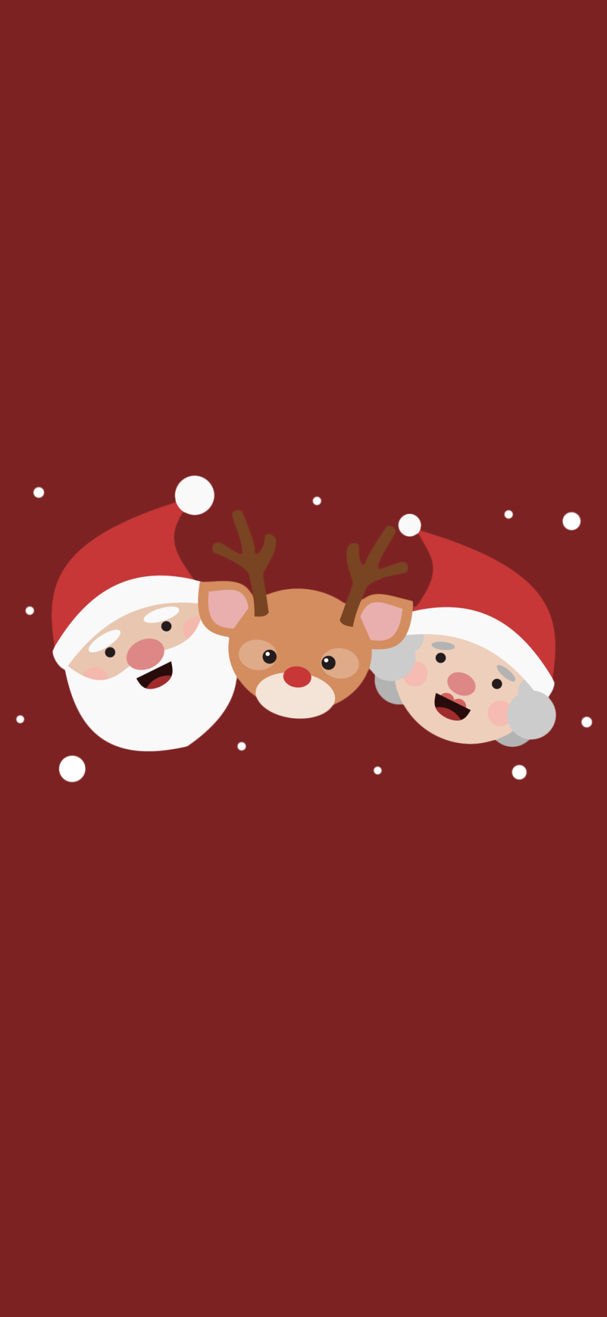 Cute Christmas Simple Wallpapers - Wallpaper Cave