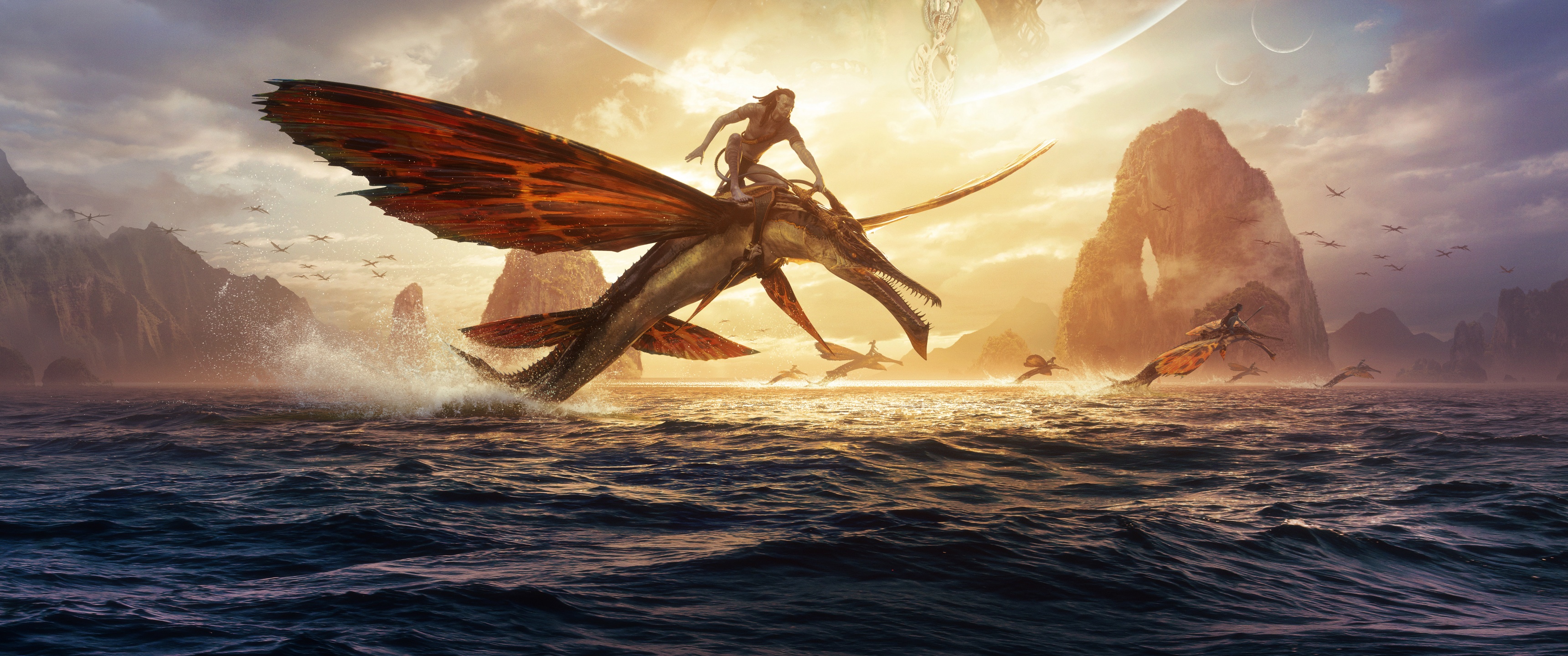 Avatar: The Way of Water Wallpaper 4K, 2022 Movies, Avatar Movies