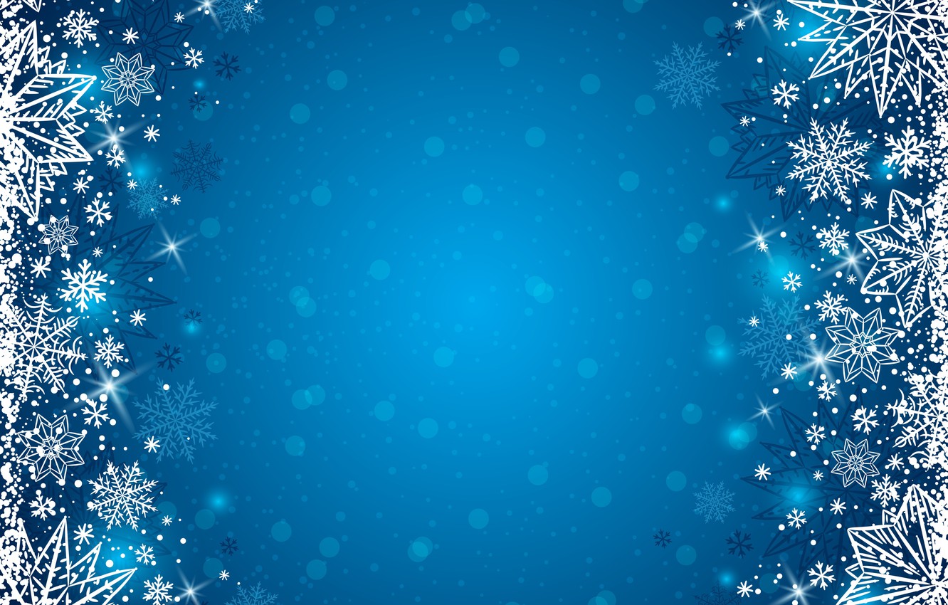 Wallpaper winter, snowflakes, background, winter, background, snowflakes image for desktop, section текстуры