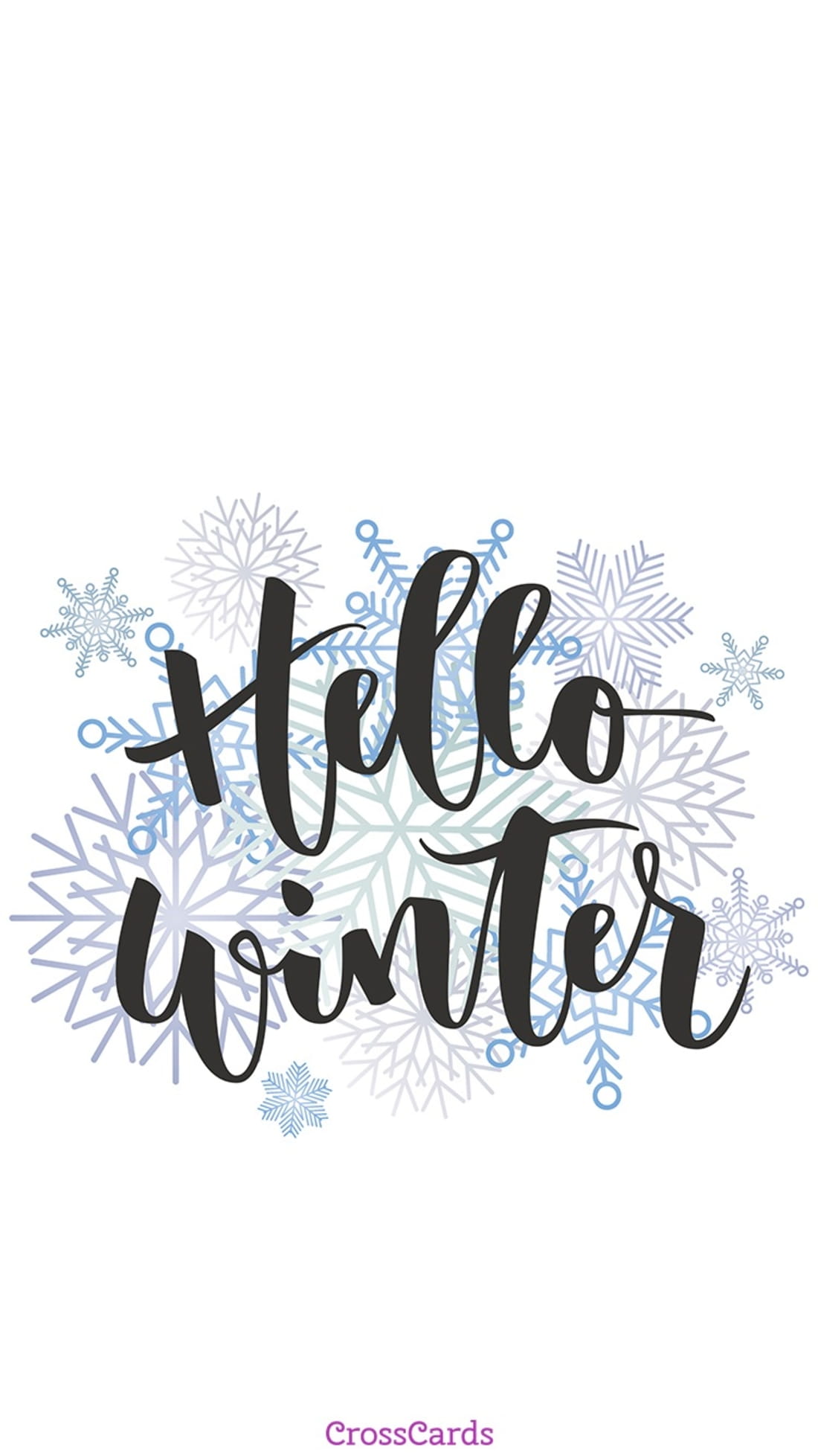 Hello Winter Wallpaper and Mobile Background