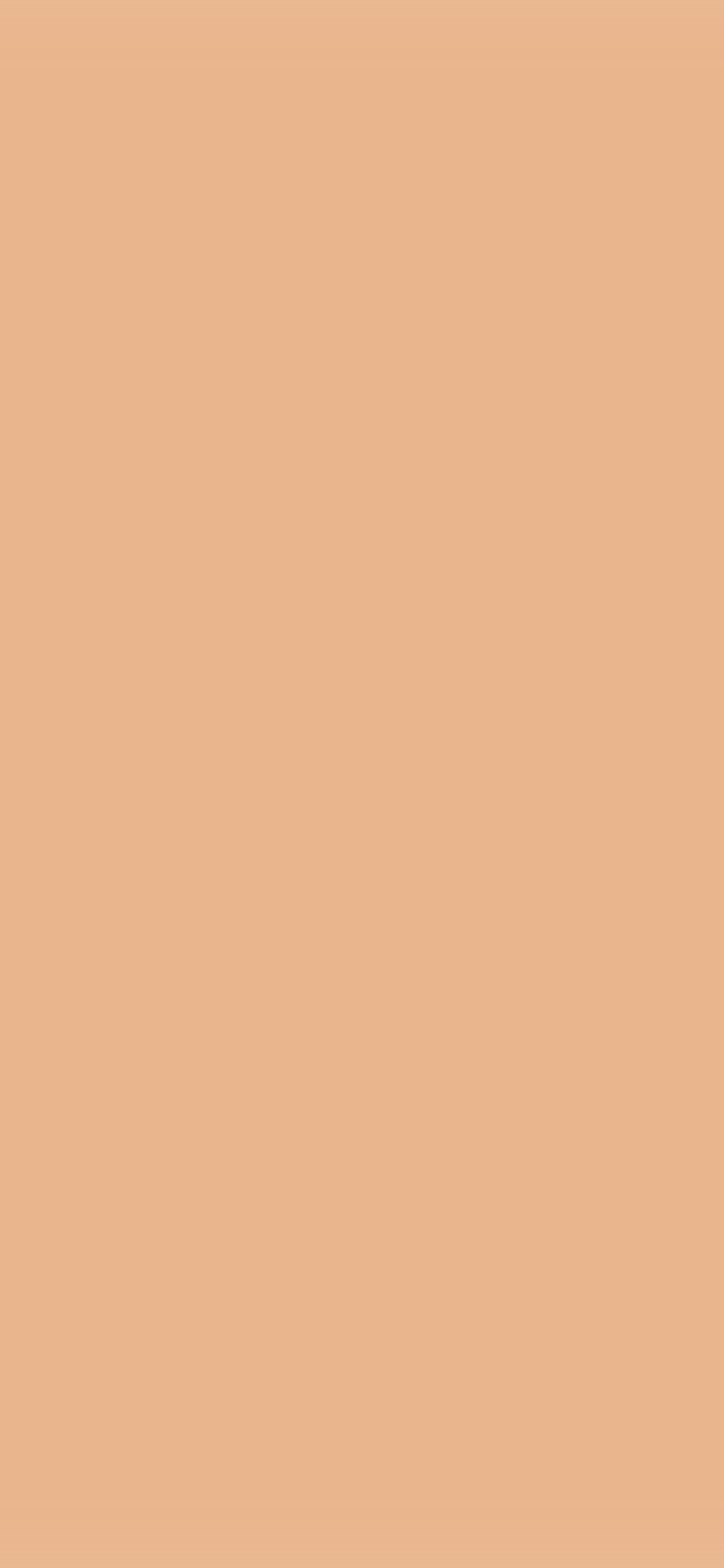 iPhone X wallpaper. flat apricot color blur gradation