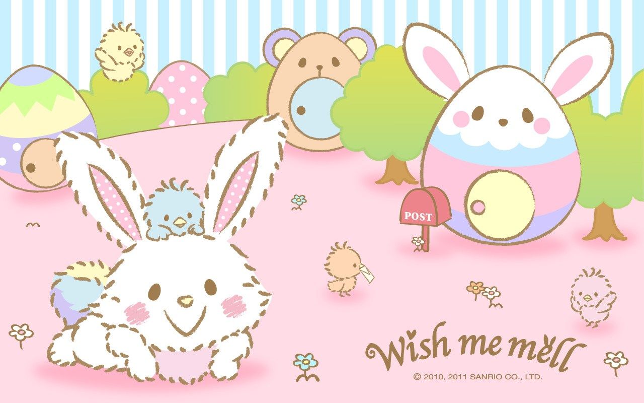 Kawaii Easter Wallpaper