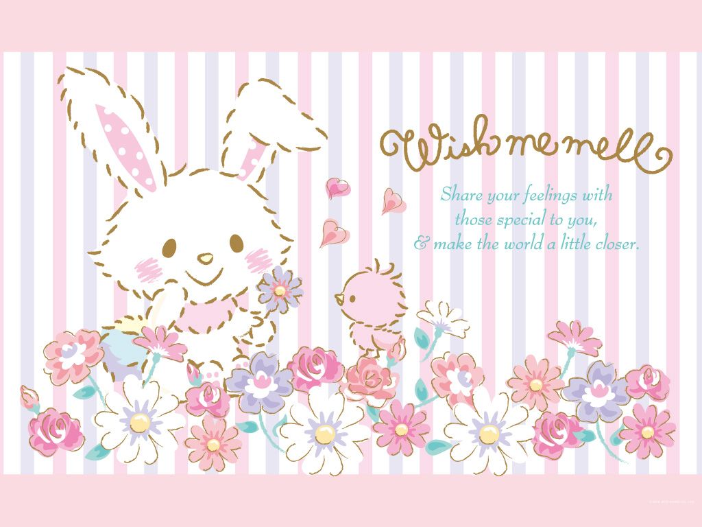 WISH ME MELL. wish me mell bing image. Easter graphics, Sanrio wallpaper, Cute wallpaper