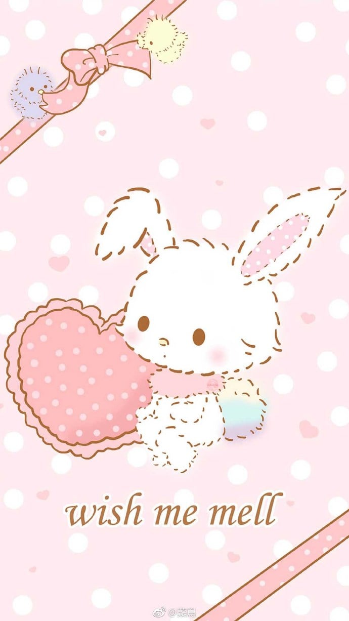 wish me mell许愿兔(> <)#三丽鸥壁纸#. 来自raisinscone - 微博