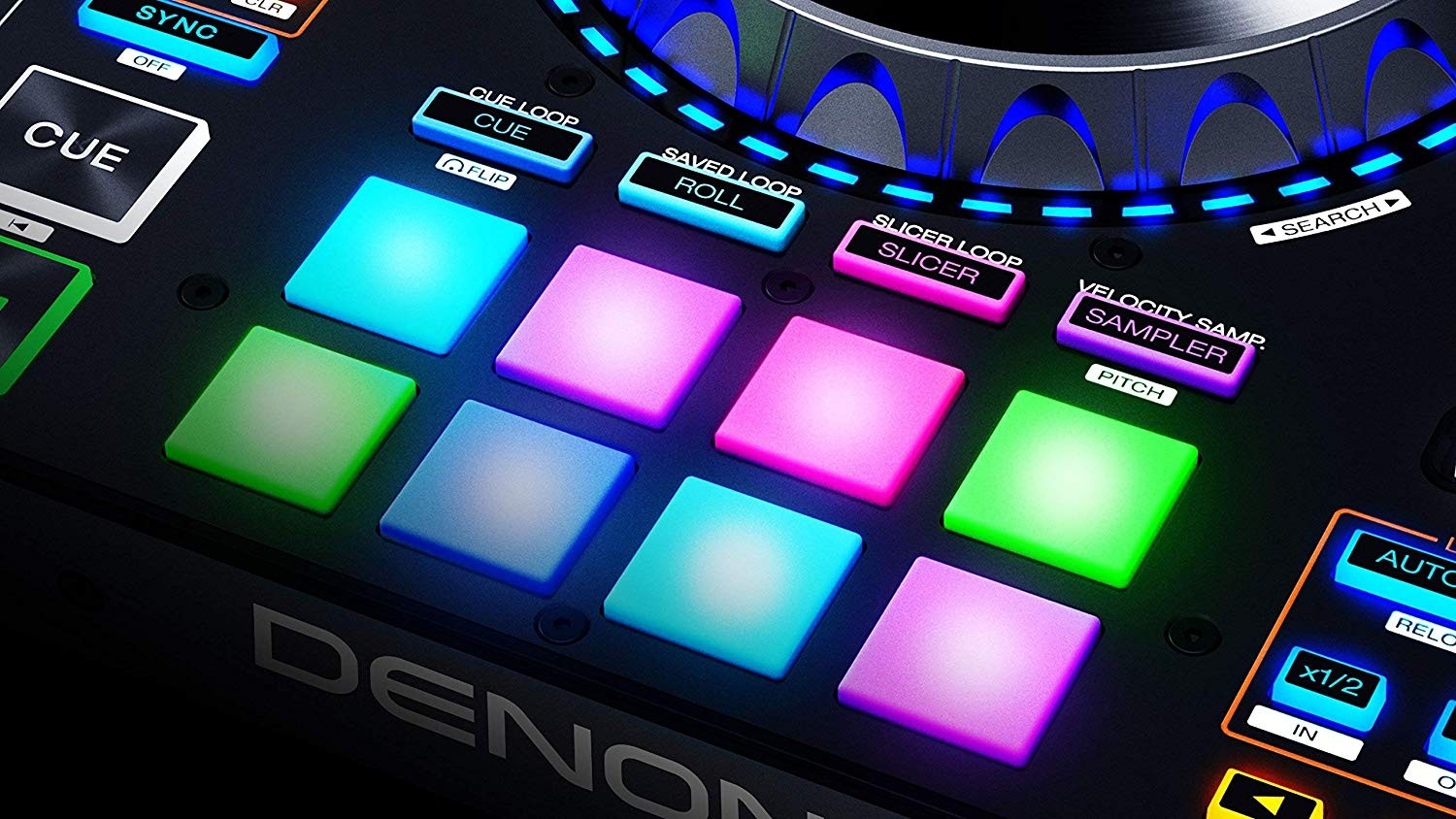 Denon DJ Premium 4 Channel DJ Controller & Mixer With Dual USB Audio Interfaces And Full Serato DJ Download. MC7000 Buy, Best Price. Global Shipping