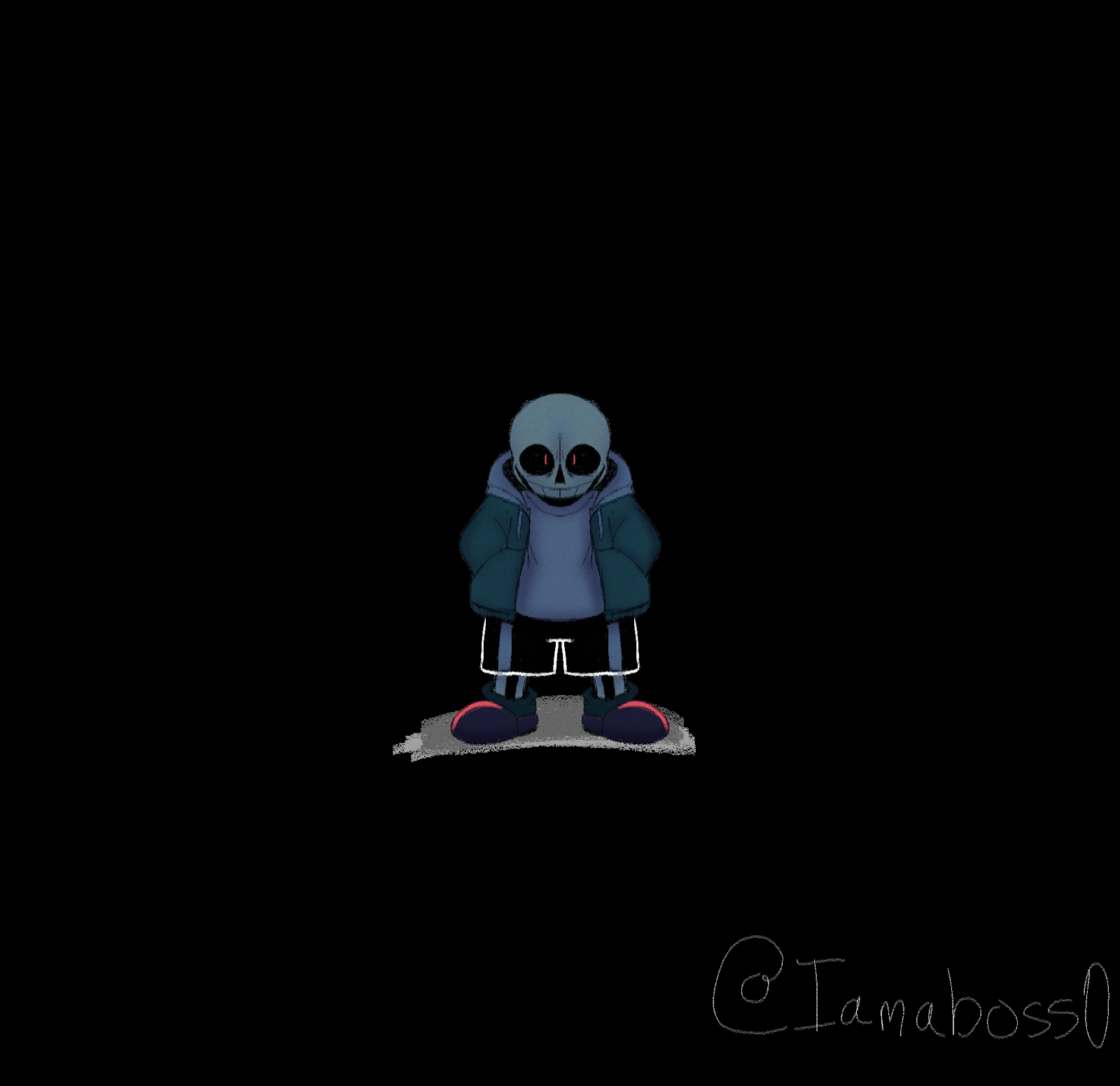 UNDERTALE VHS - Sans Fight ( Animation ) 