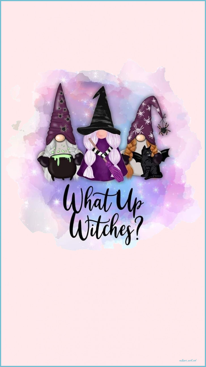 Gnomes. Halloween wallpaper iphone, Gnome wallpaper, Witchy wallpaper