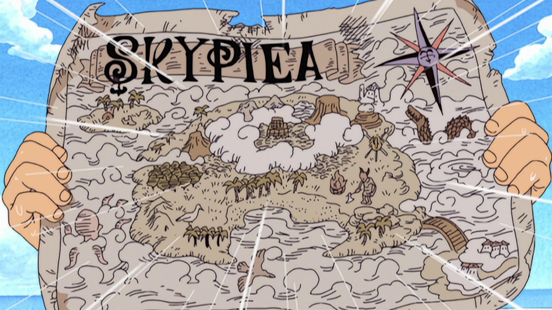 One Piece World Map 