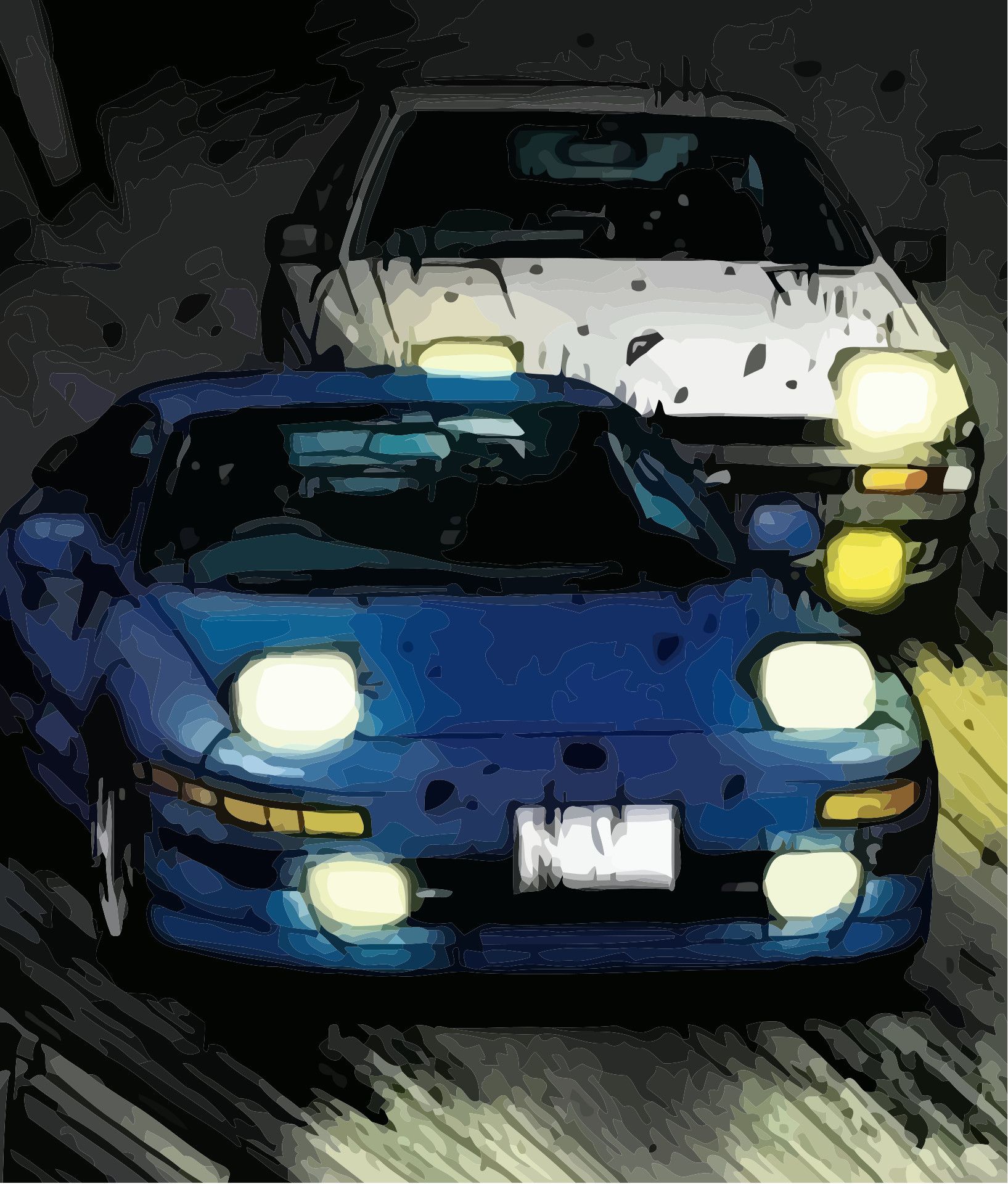 Wangan Midnight Wallpaper. Initial d car, Jdm wallpaper, Classic japanese cars