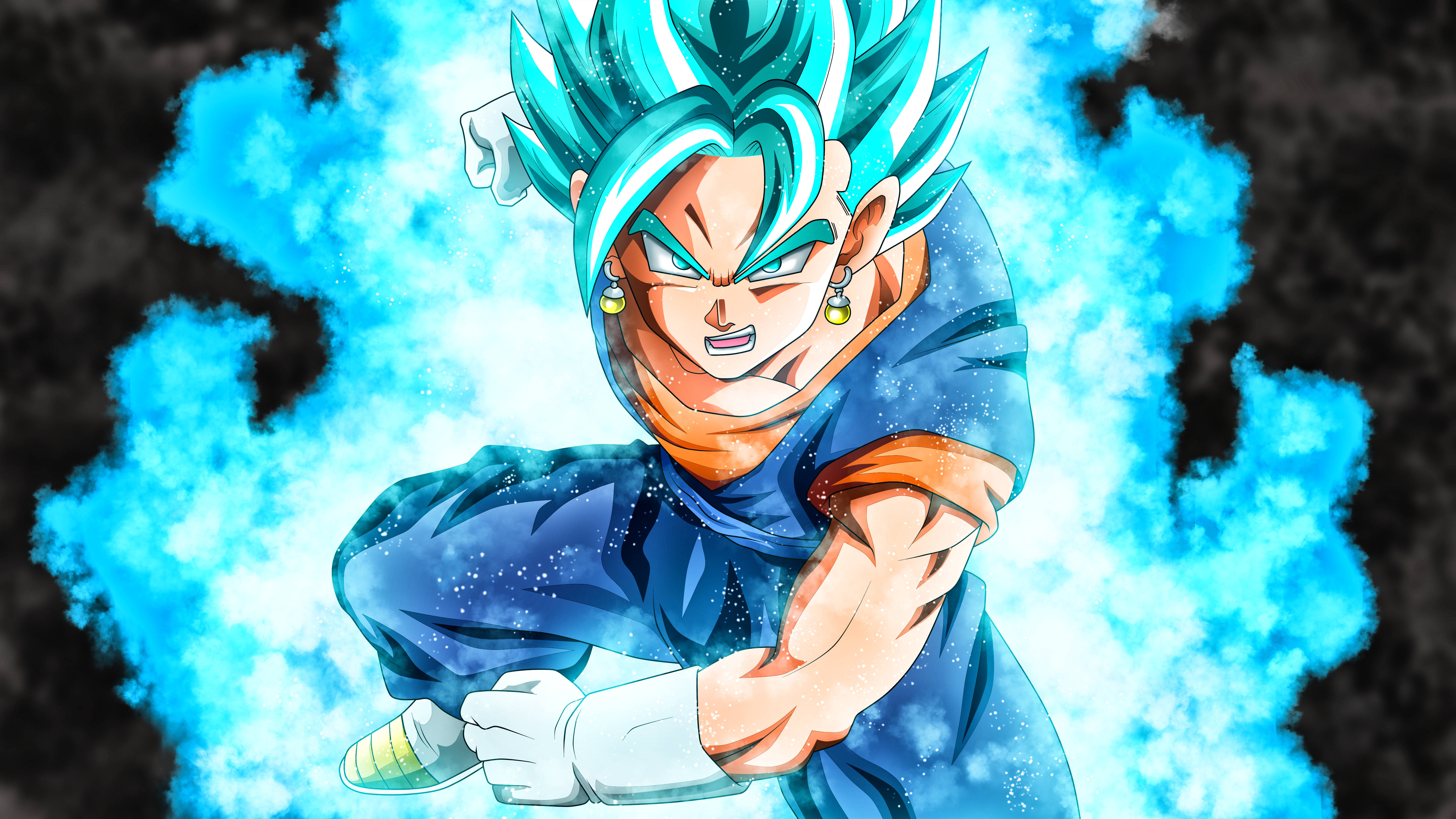 Download Vegito Ready To Punch Wallpaper