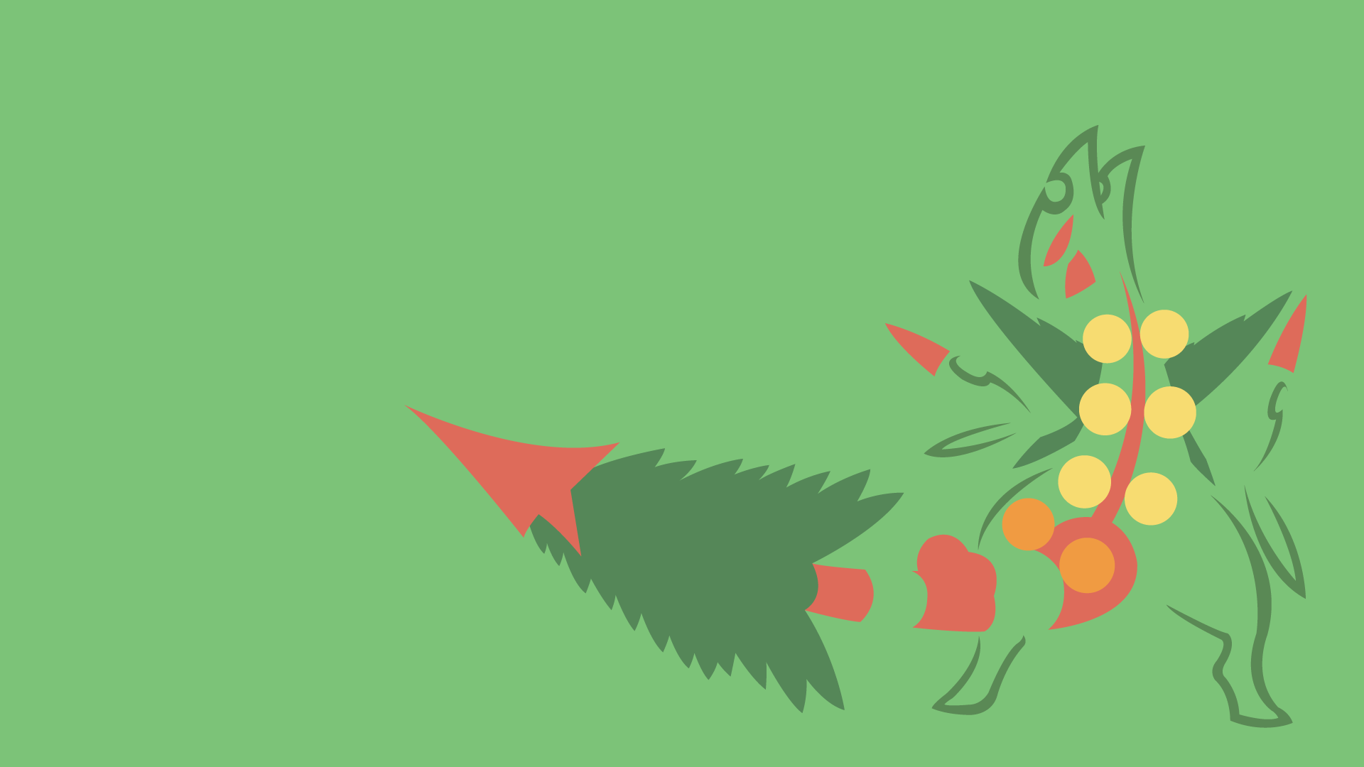 Mega Sceptile Wallpaper
