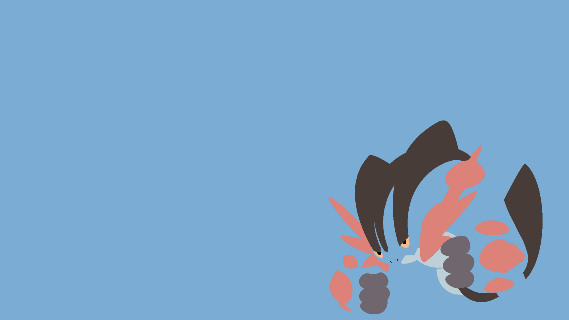 Mega Swampert Wallpaper (Used U Eclifox Line Art Of Mega Swampert)