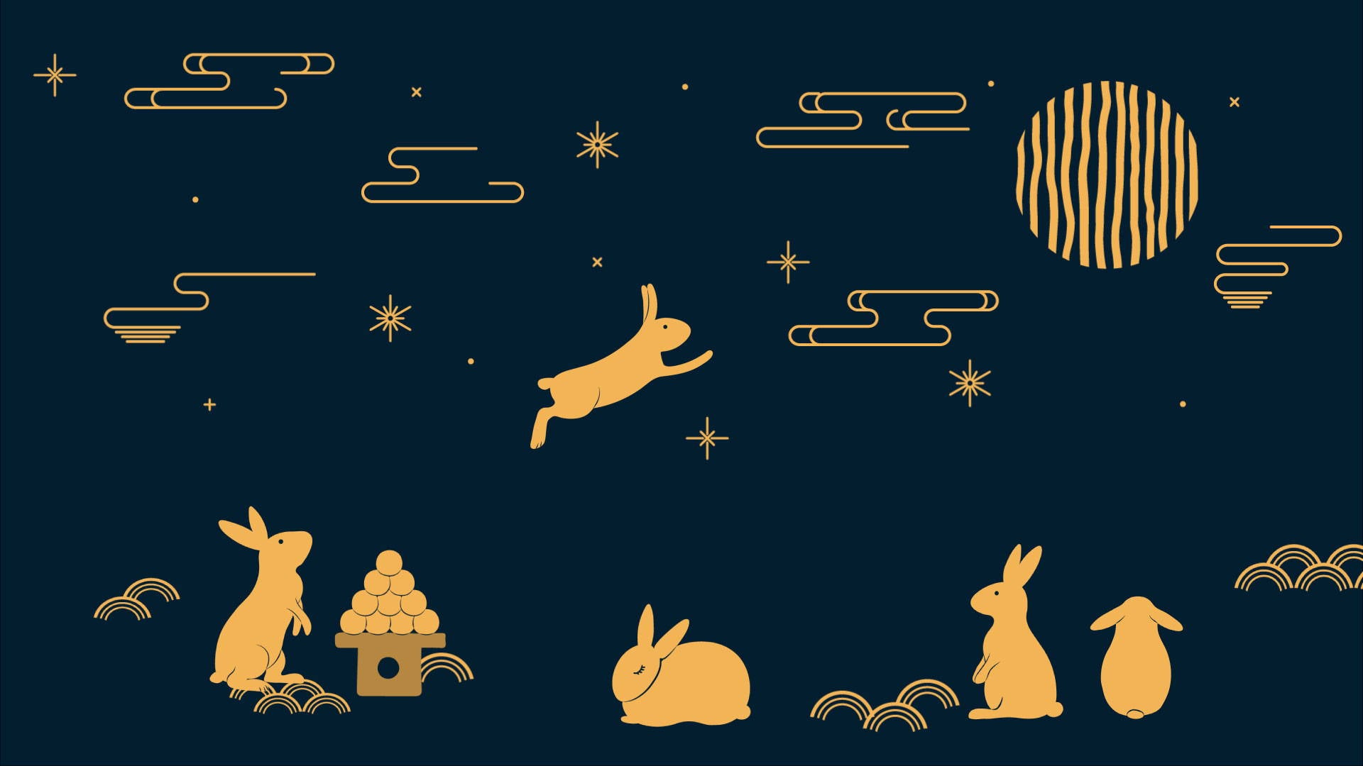 Japanese Otsukimi Folktale: The Rabbit on the Moon