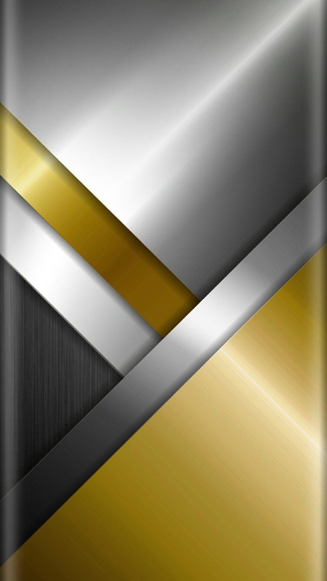 Silver and Gold 4K wallpaper