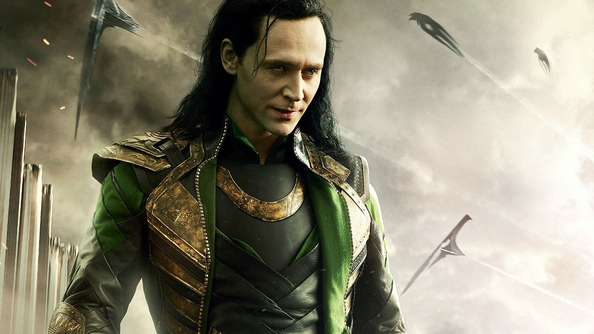 Wallpaper Tom Hiddleston Thor Spaceships Loki Hd, Movies