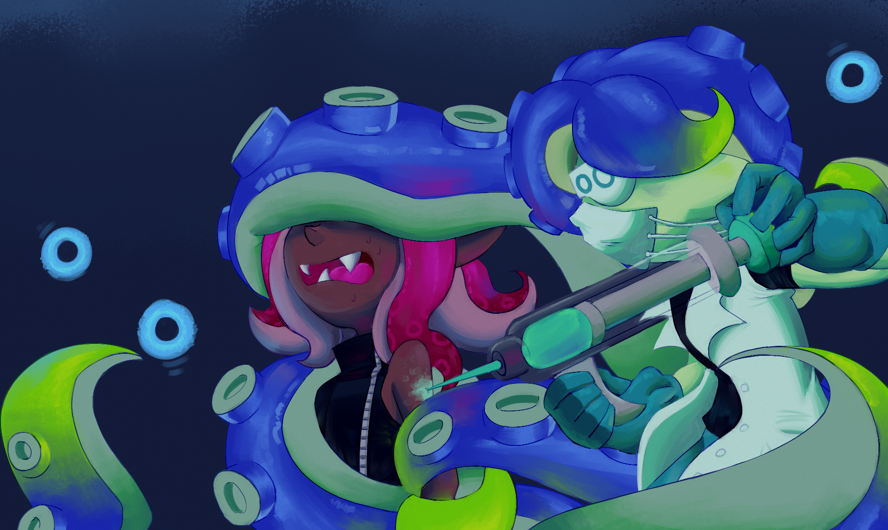 SANITIZING. Splatoon comics, Splatoon, Splatoon memes