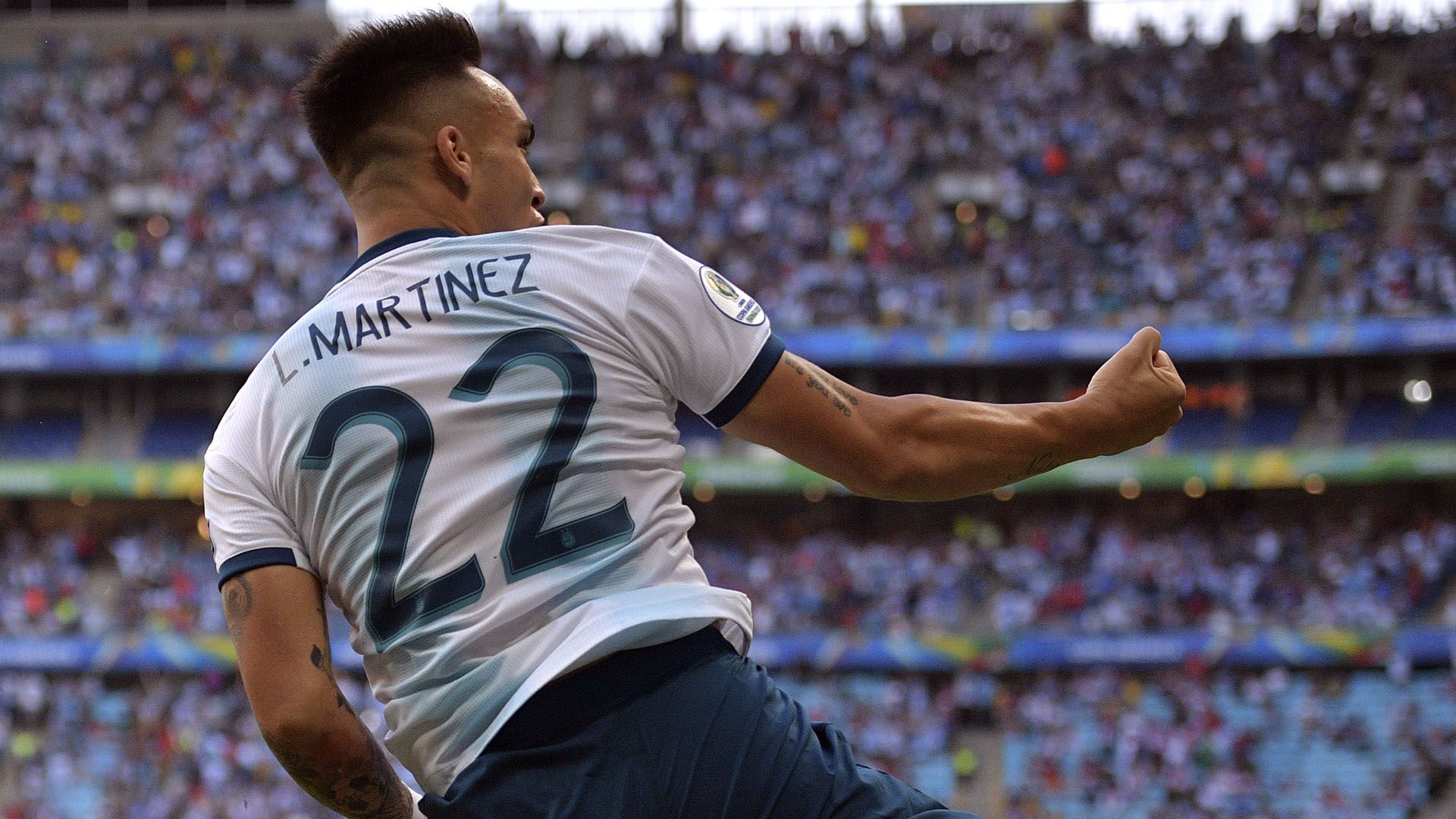 Lautaro: Argentina, rise up and continue. Thank you for your support