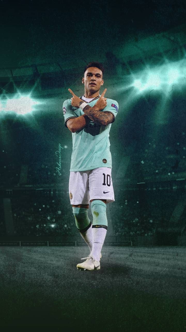Download Lautaro Martinez wallpaper by ashourdesign now. Browse millions of popular 2019 Wal. Soccer background, Football wallpaper, Soccer