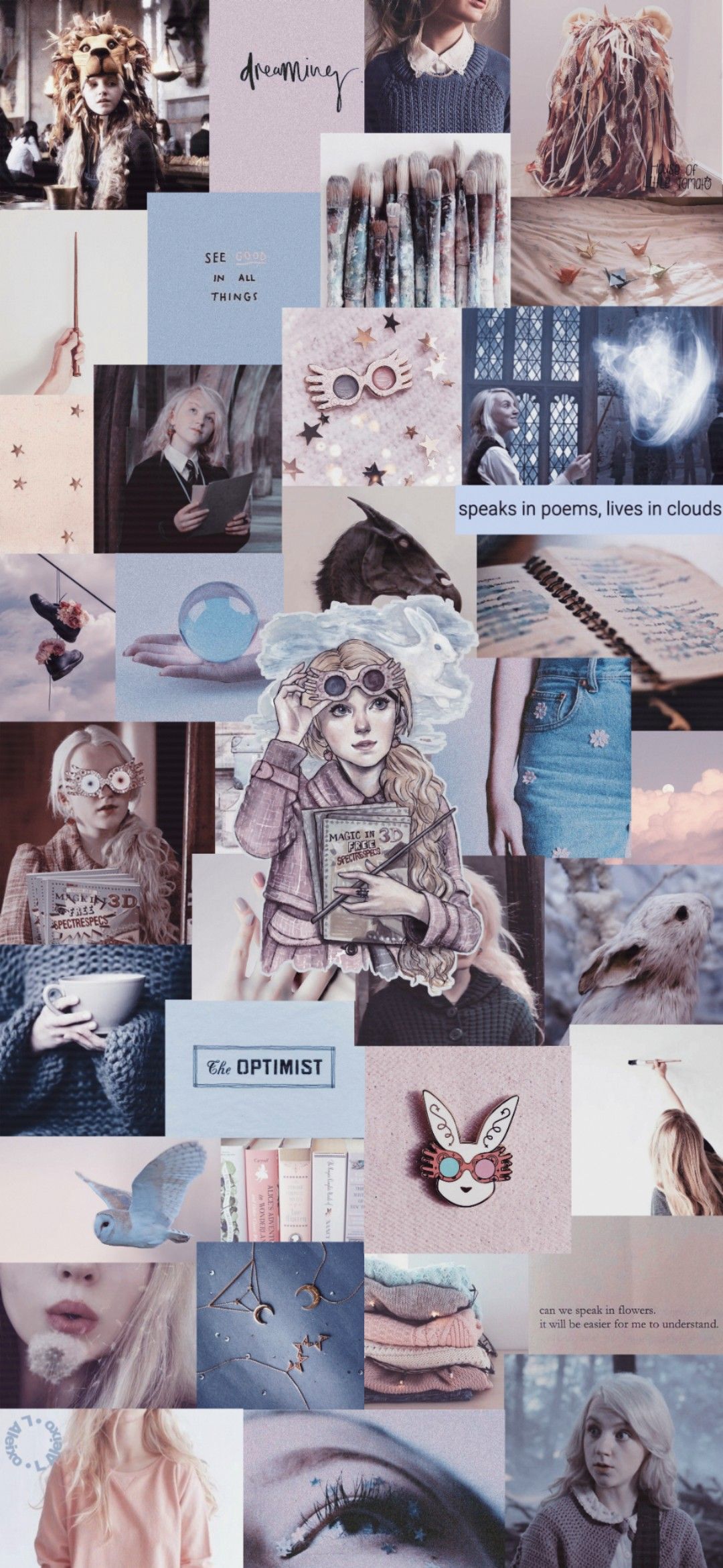 Luna Lovegood Wallpaper. Harry potter wallpaper, Luna lovegood wallpaper, Harry potter iphone wallpaper