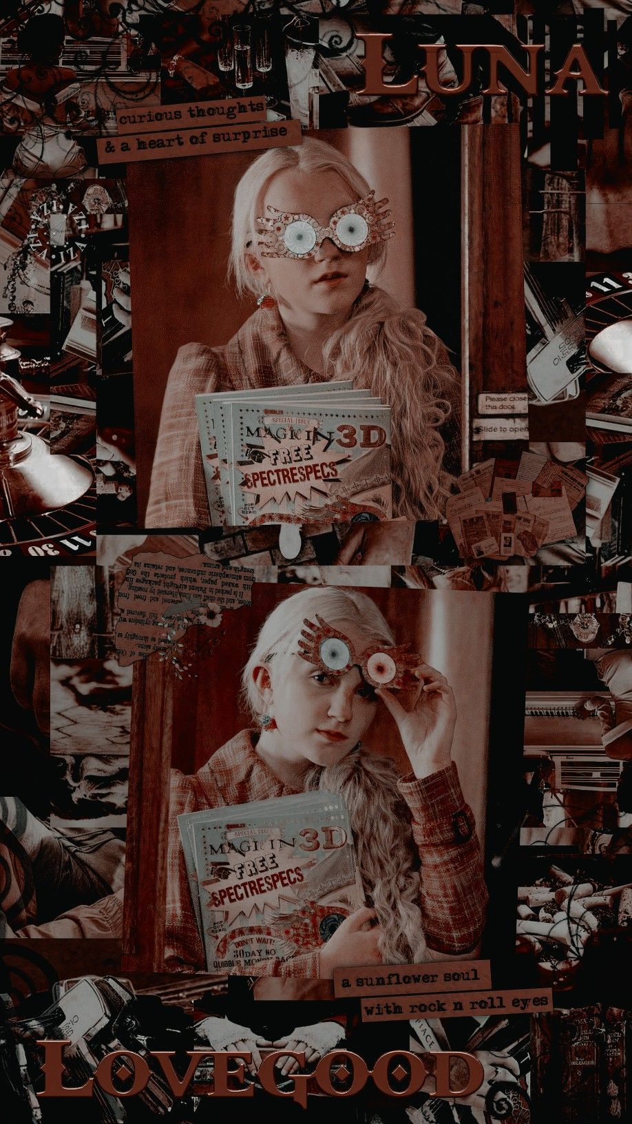 Wallpaper Luna Lovegood Harry Potter. Fotos do harry potter, Cartaz harry potter, Imagens harry potter