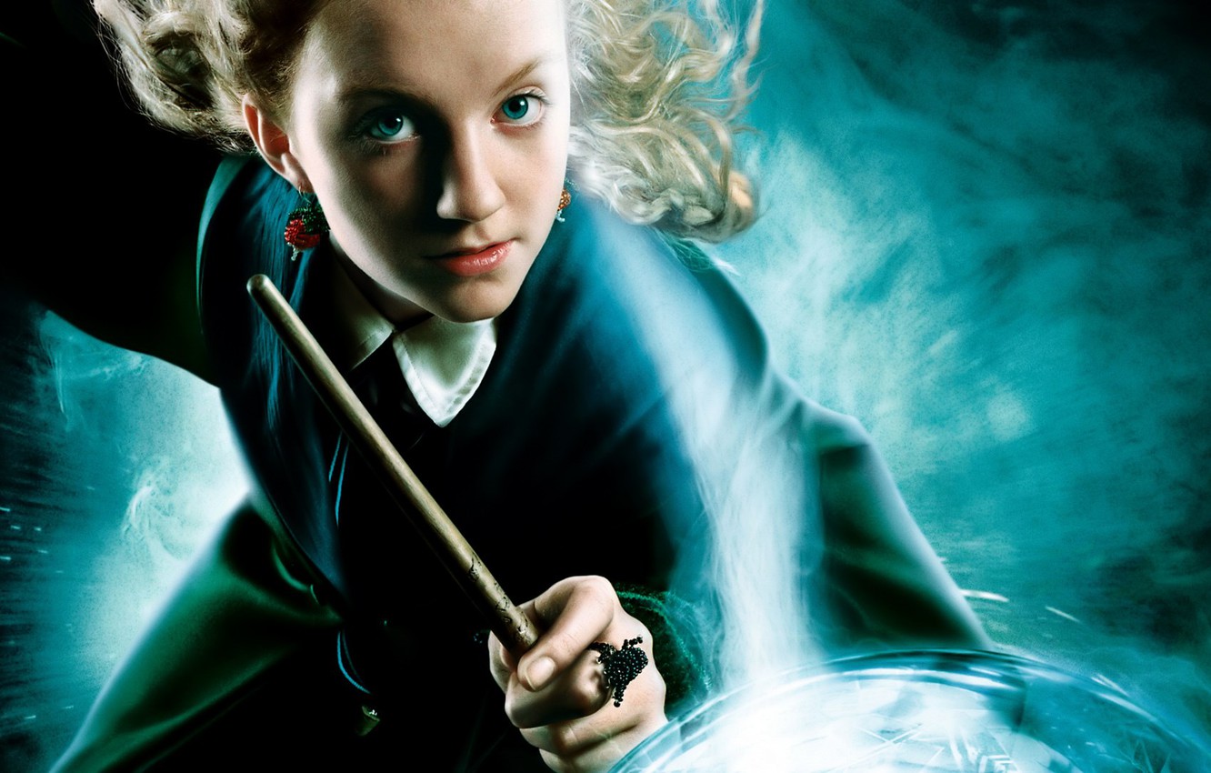 Wallpaper magic, Potter, Hogwarts, Harry Potter, magic wand, harry potter, Harry Potter and the Order of the Phoenix, Ravenclaw, potter, Luna Lovegood, полумна, лавгуд, Lovegood, Хогвартса image for desktop, section фильмы
