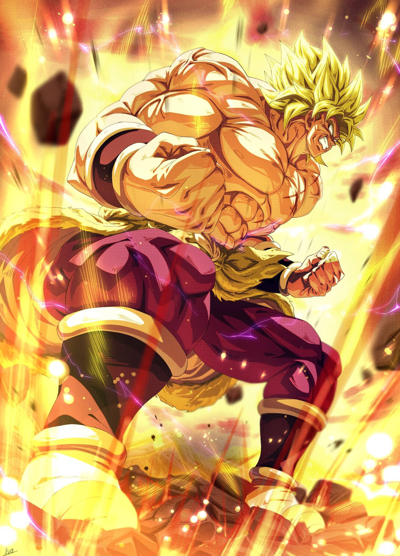 Download Broly Legendary Super Saiyan Wallpaper