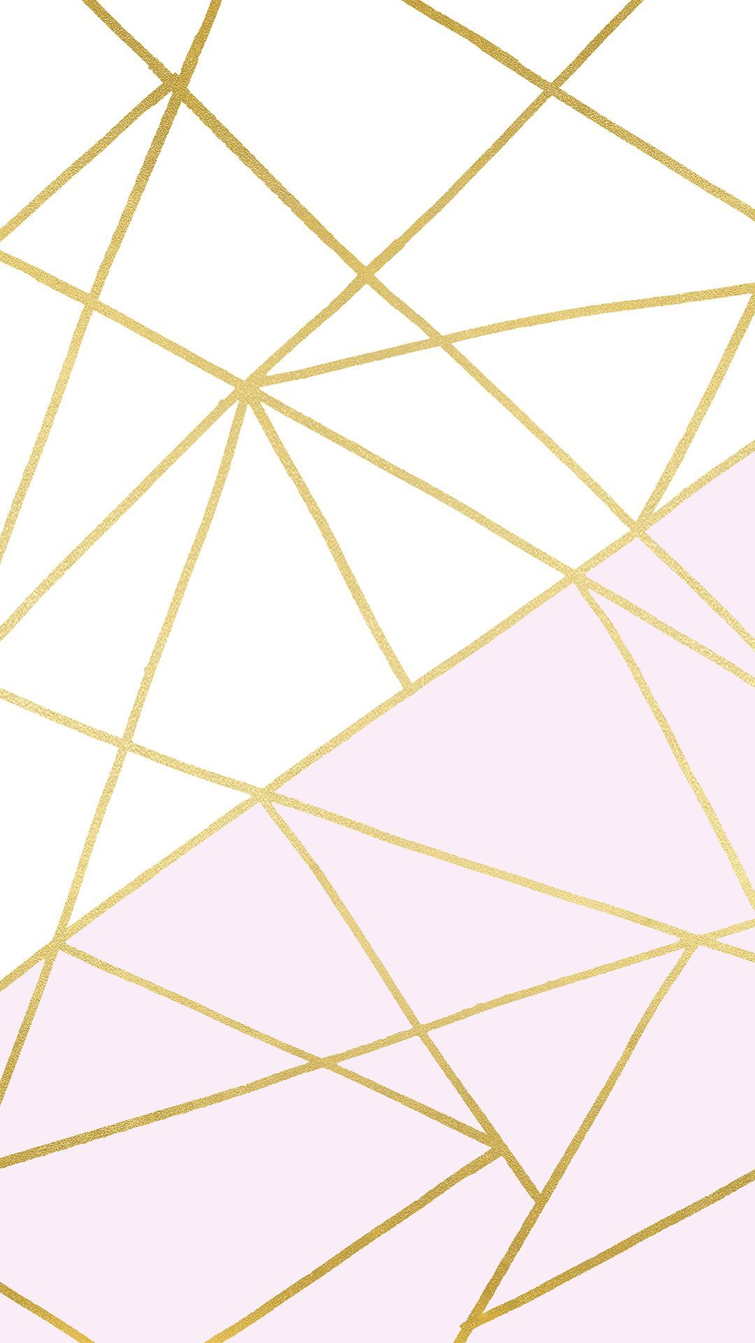 Yellow and White Geometric Wallpaper