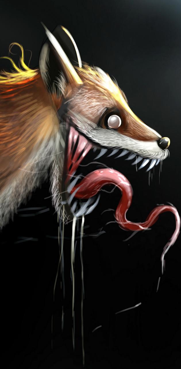 Scary Fox Wallpapers Wallpaper Cave