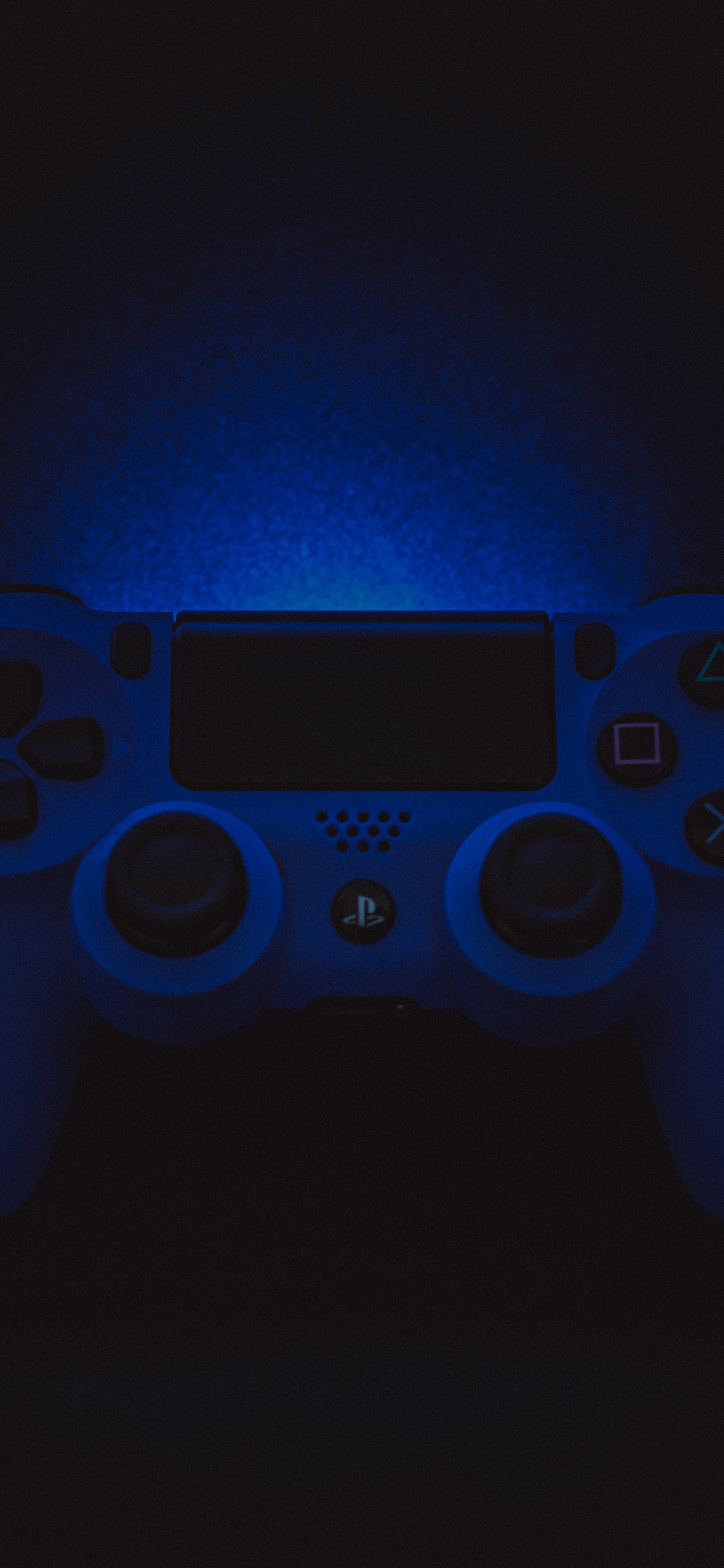 Sony DualShock 4 Wallpaper 4K, Black Background, Black Dark