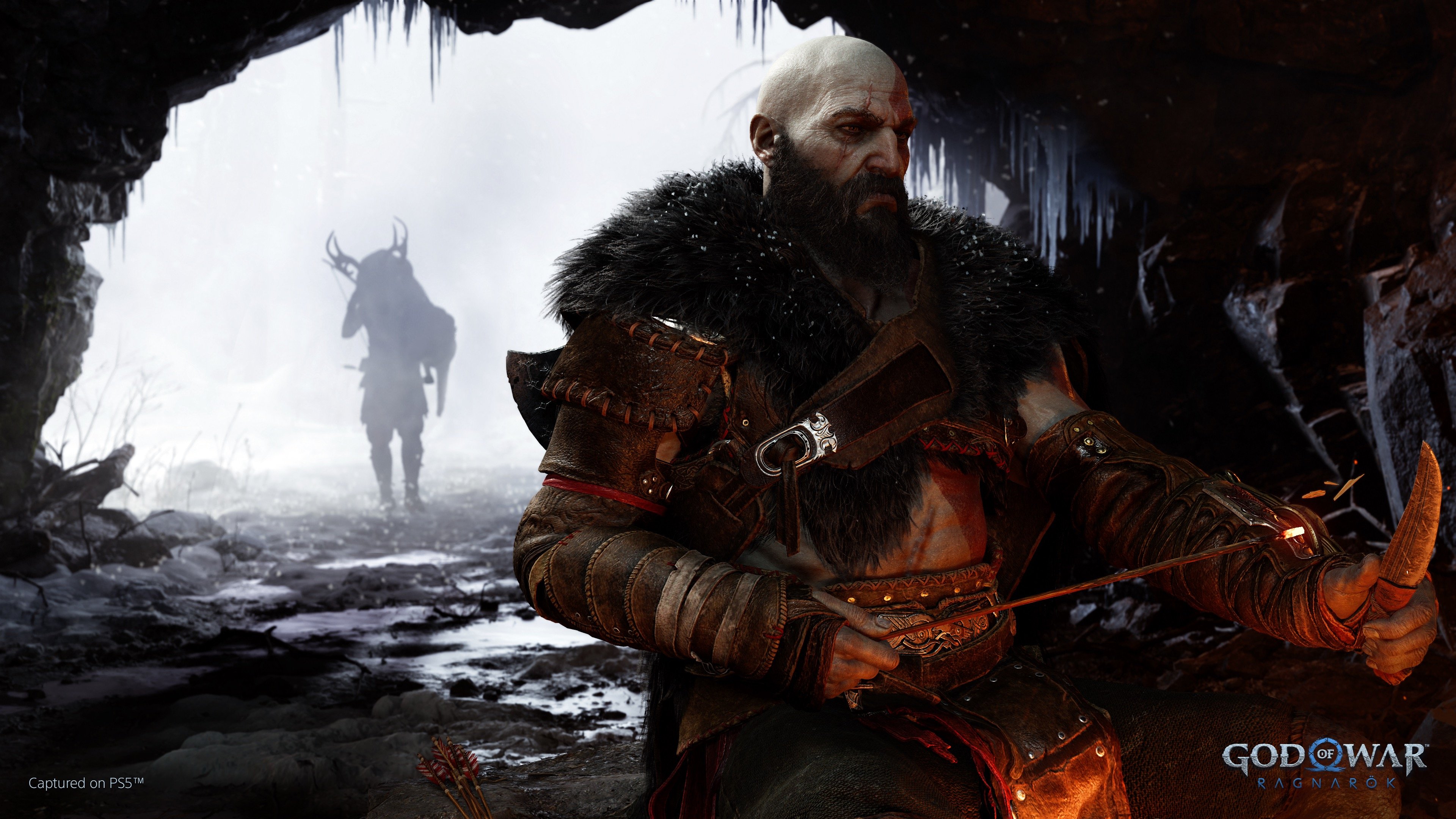 Kratos Wallpaper 4K, God of War Ragnarök, Games
