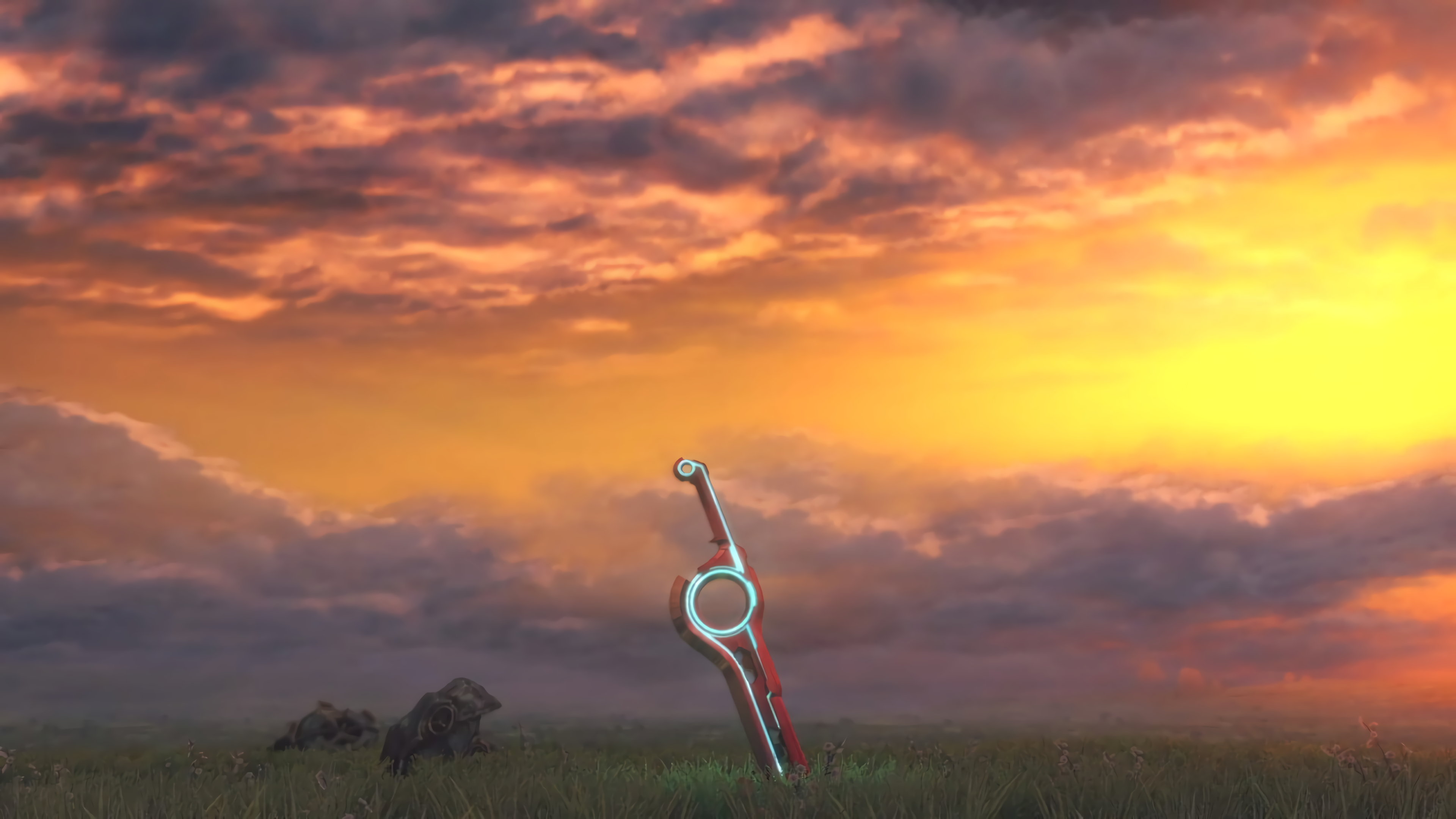 Since I haven't been able to find completely textless image of XCDE's title screen, and nothing higher quality than 720p anyway, I decided to take matters into my own hands and make