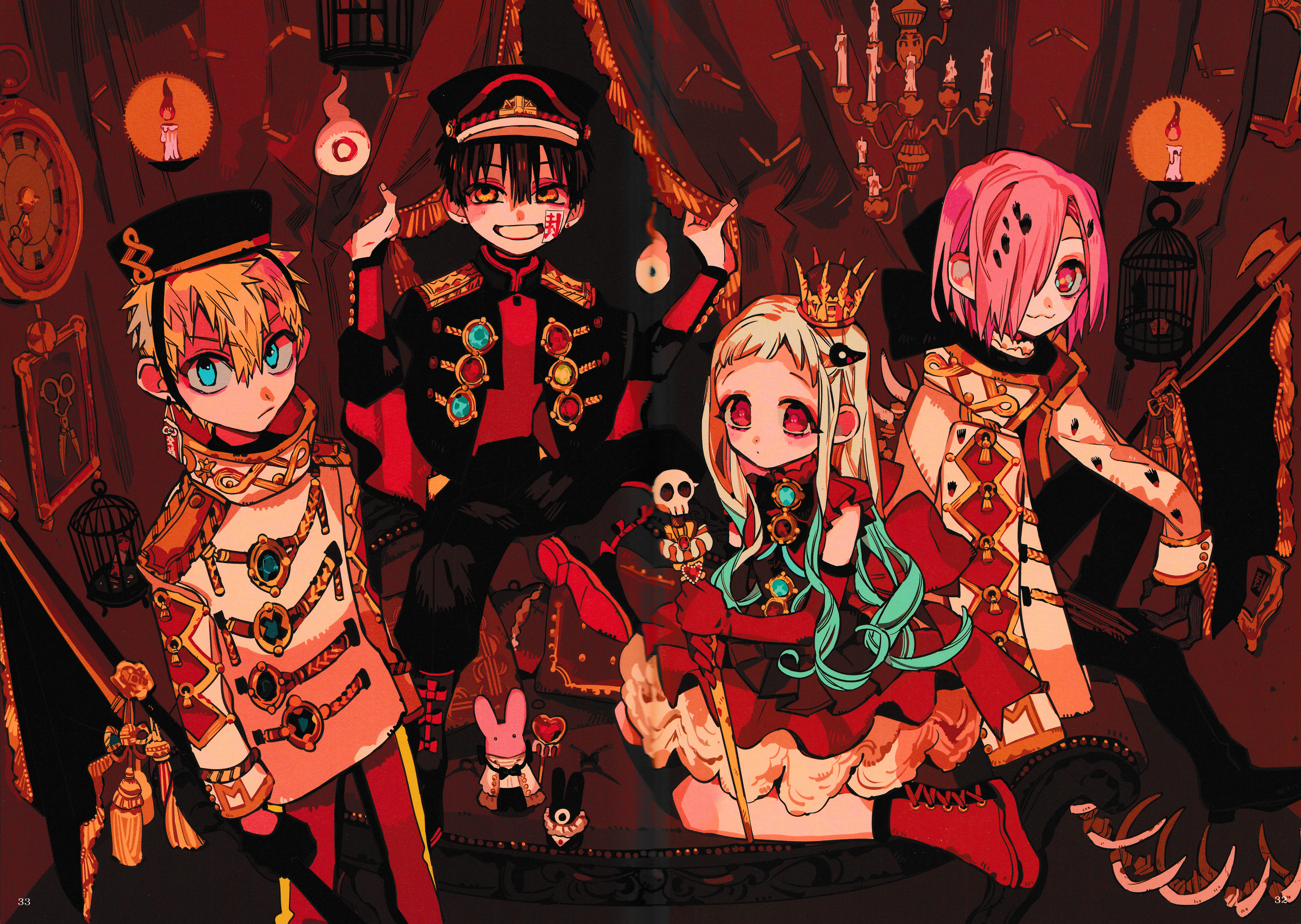 Anime Jibaku Shounen Hanako Kun 4k Ultra HD Wallpaper