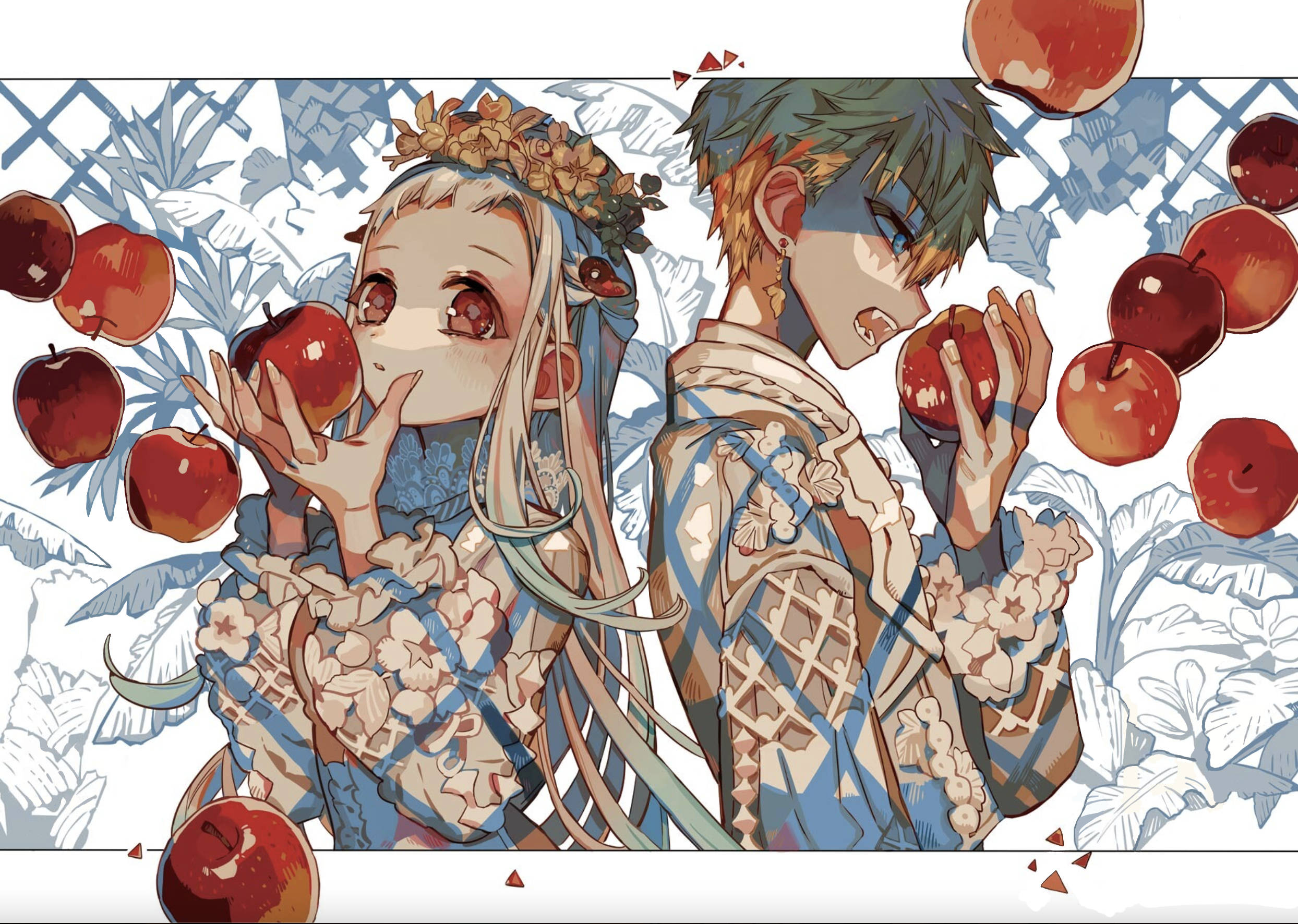 Download Yashiro And Minamoto Hanako Kun Wallpaper