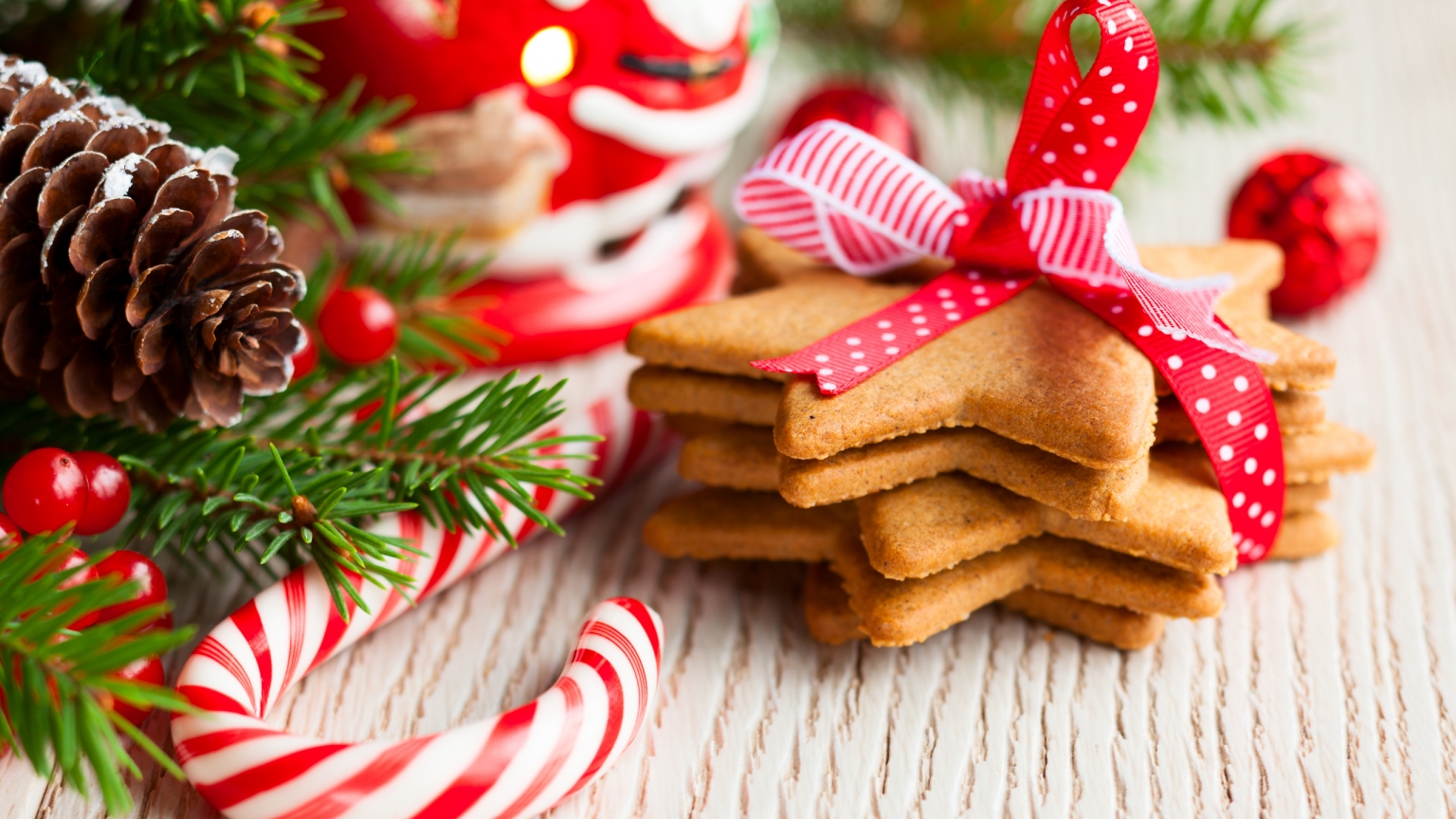 Special Christmas Cookies 1536 x 864 HDTV Wallpaper