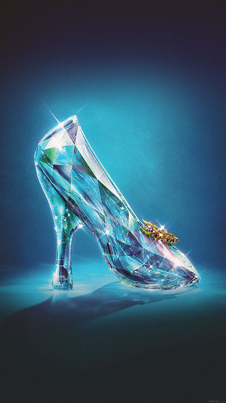 Cinderella wallpaper, Glass slipper, Galaxy s8 wallpaper