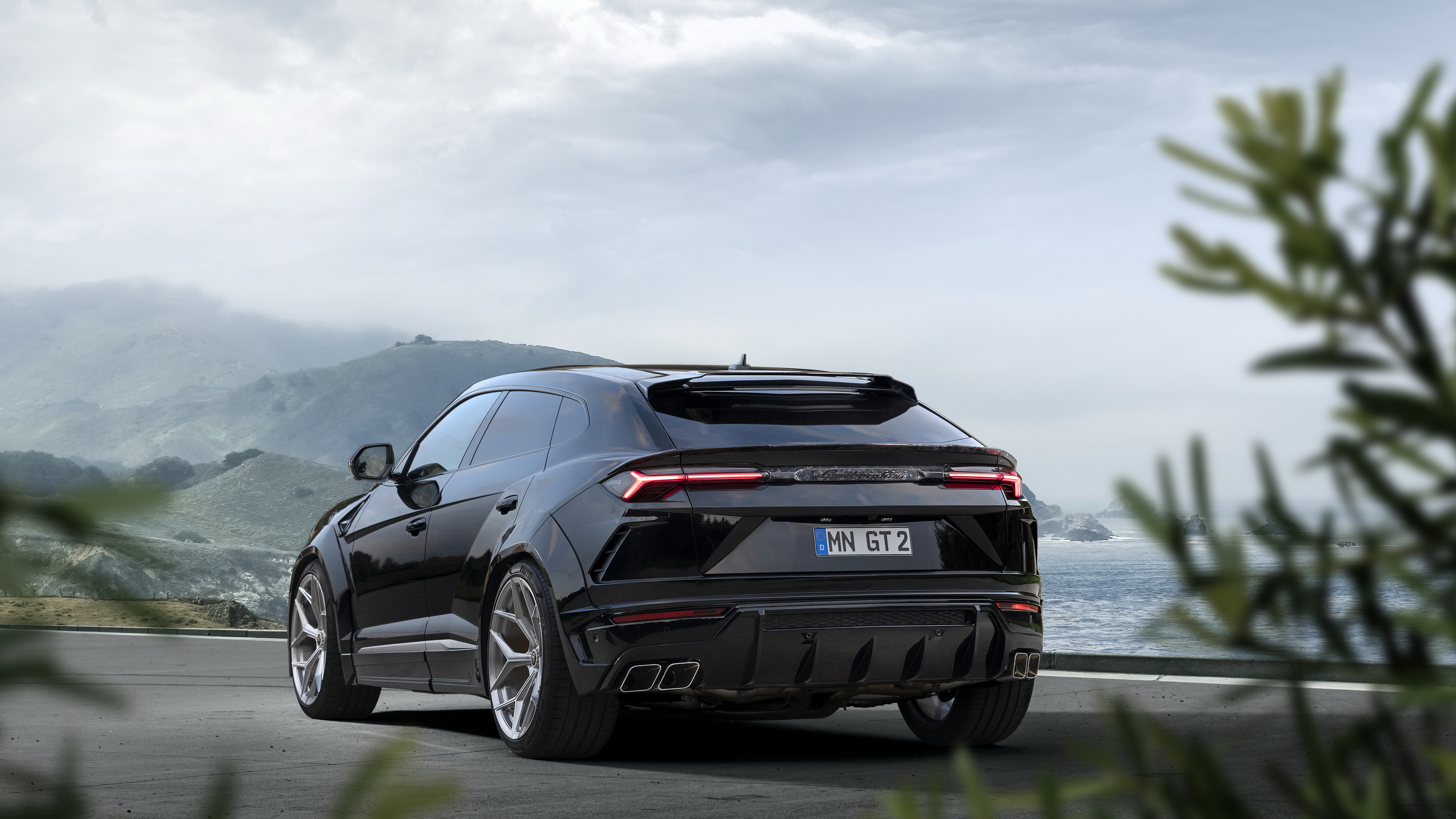 Wallpaper 4k Novitec Lamborghini Urus Esteso 2019 Rear Wallpaper