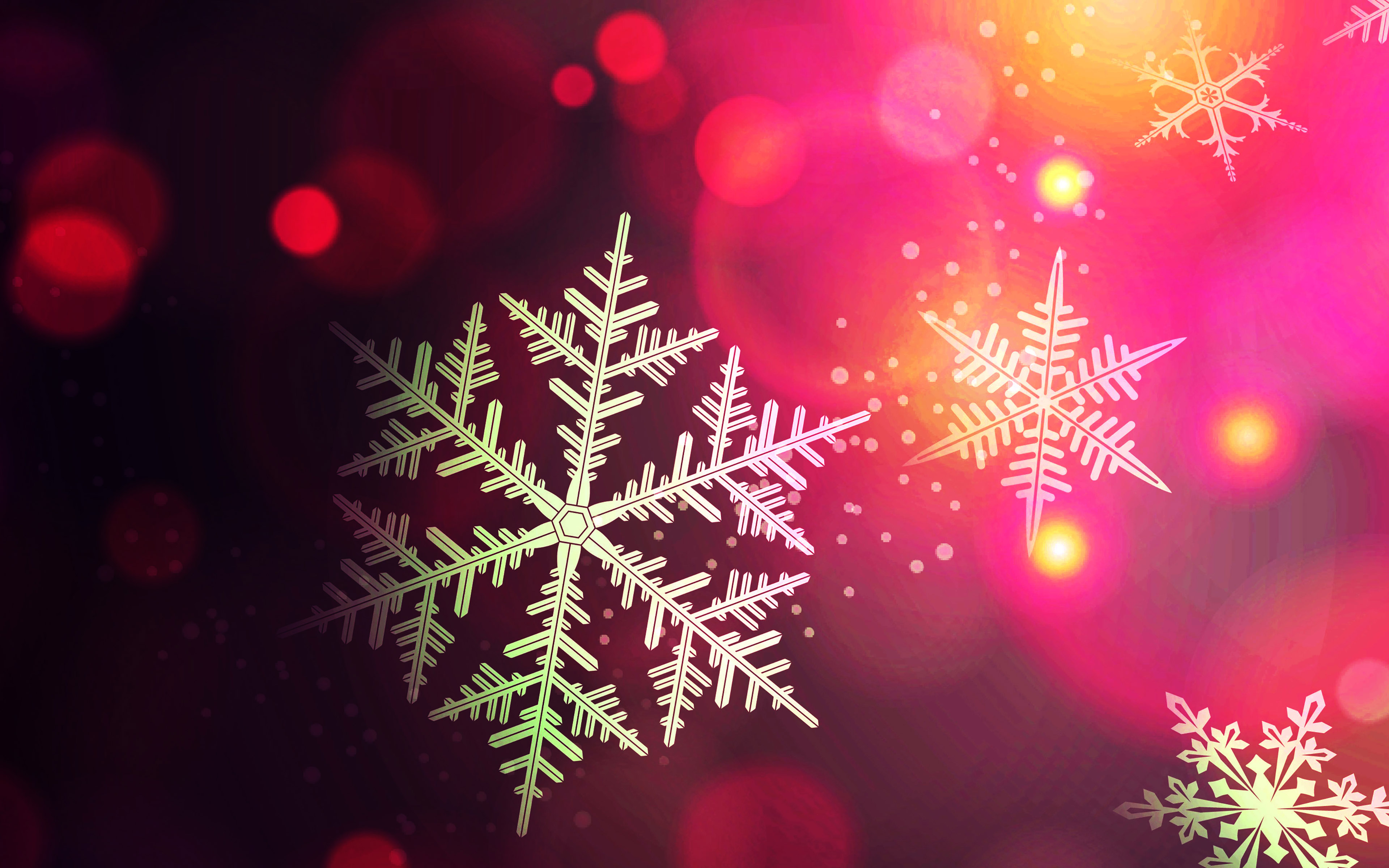 wallpaper for desktop, laptop. christmas bokeh holiday pattern