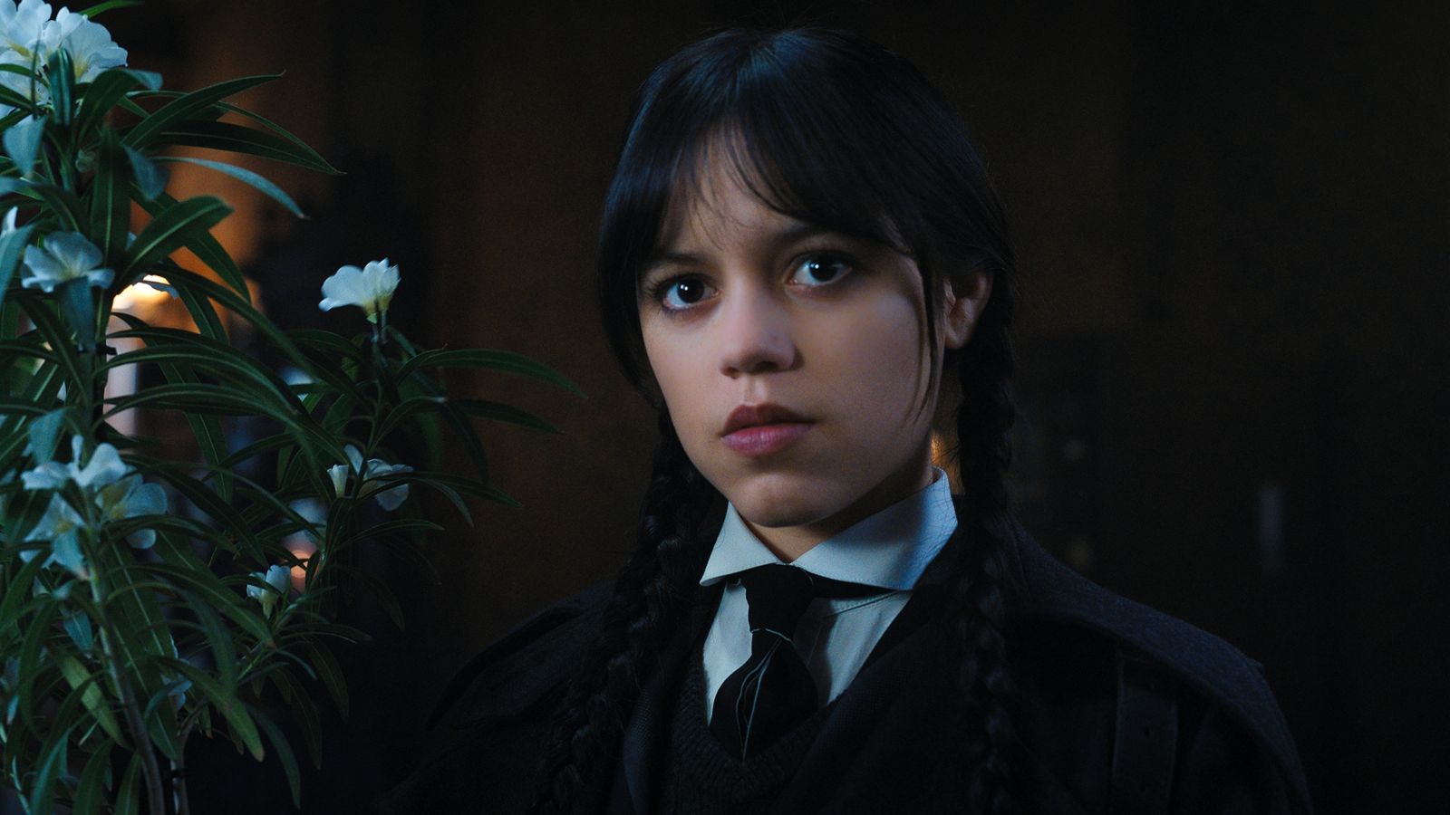 Backstage with. Jenna Ortega and Gwendoline Christie as Wednesday Addams returns to screens. Ents & Arts News