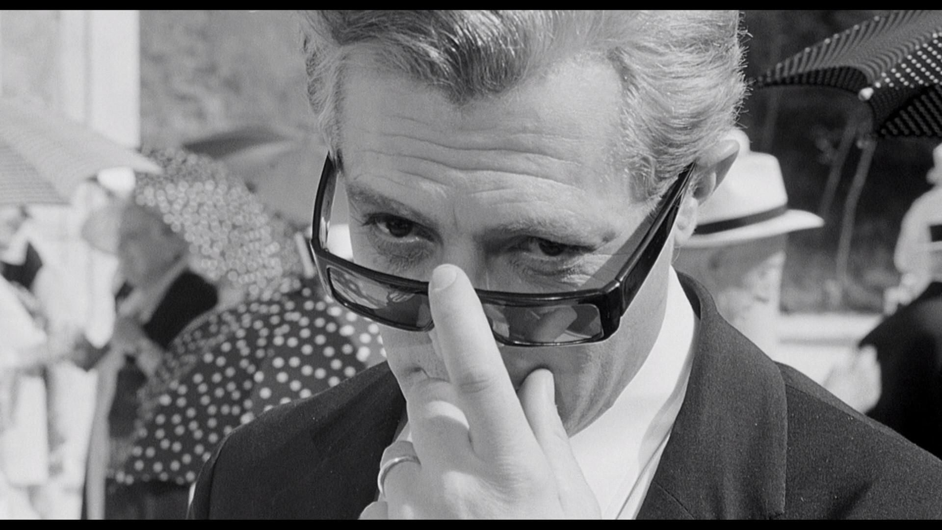 Marcello Mastroianni Federico Fellini- 8½. Marcello mastroianni, Vintage photo prints, Hollywood photo