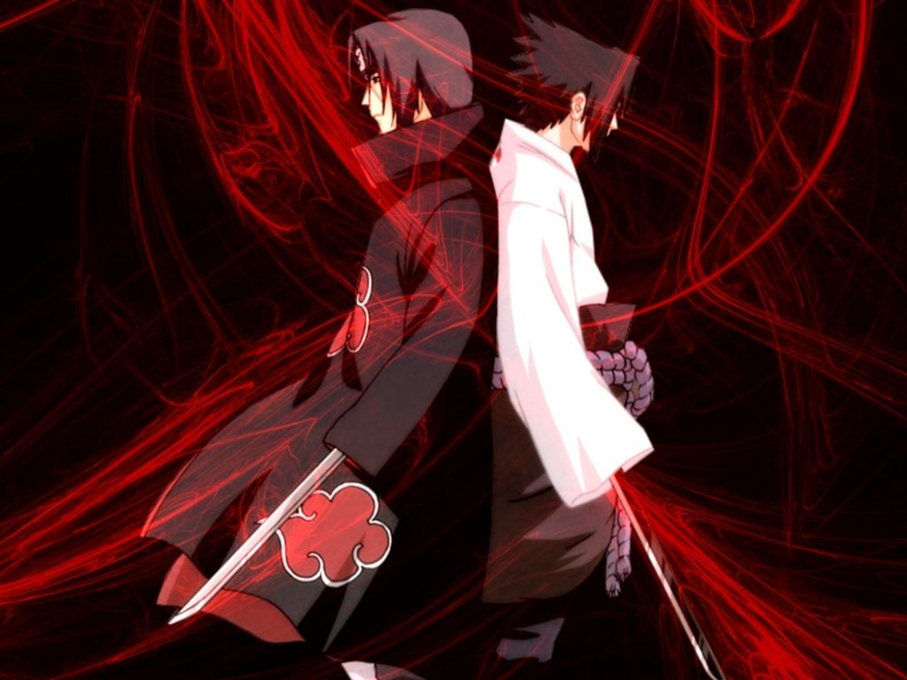 Sasuke Vs Itachi Naruto wallpaper in 1024x768 resolution