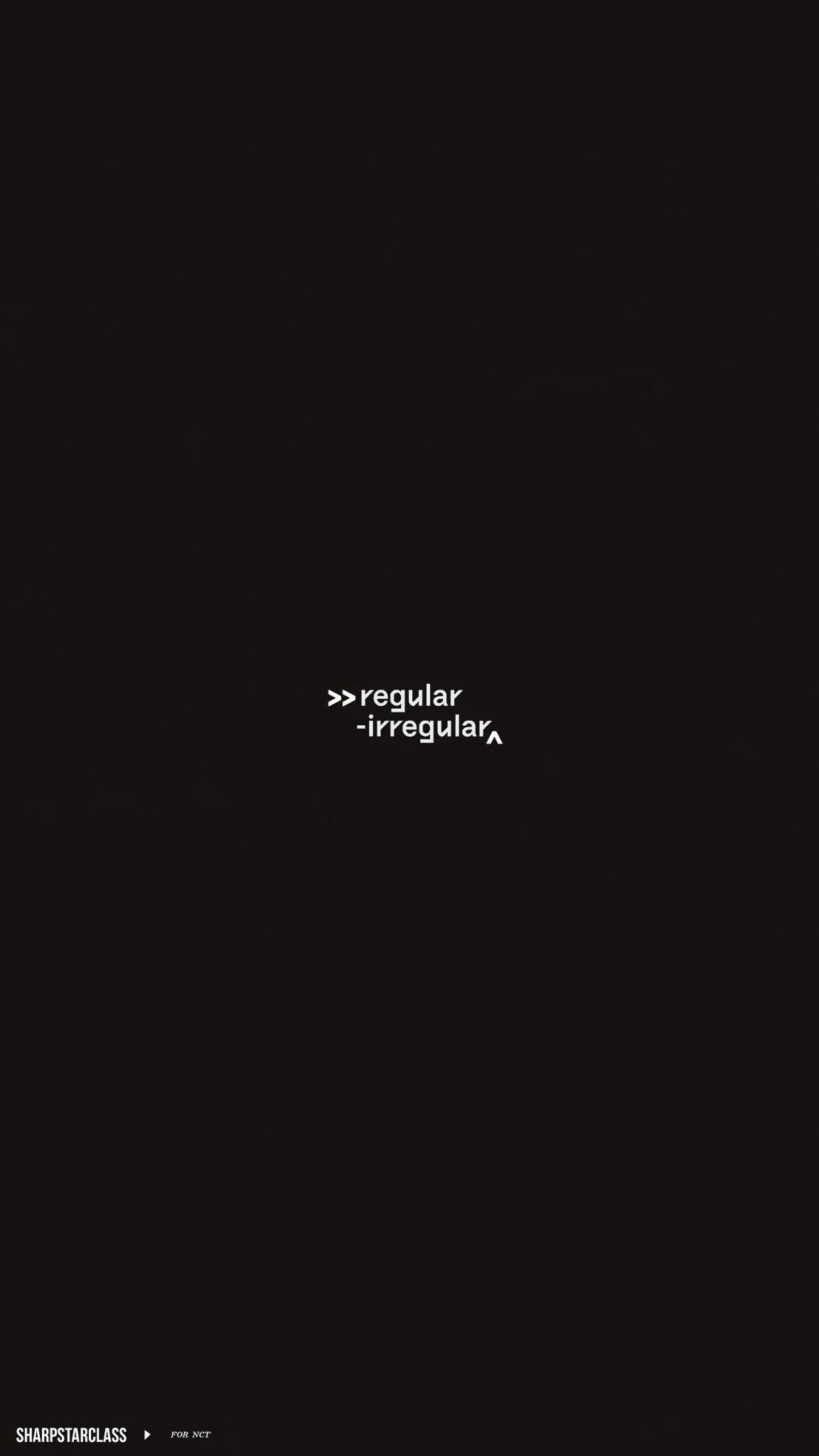 Black Words Wallpaper