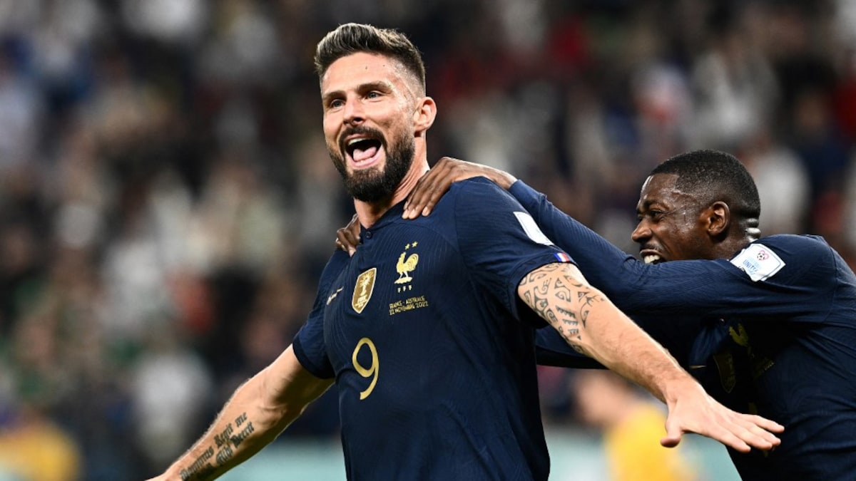 FIFA World Cup 2022 France Vs Australia Highlights: Olivier Giroud Brace Helps France Beat Australia 4 1