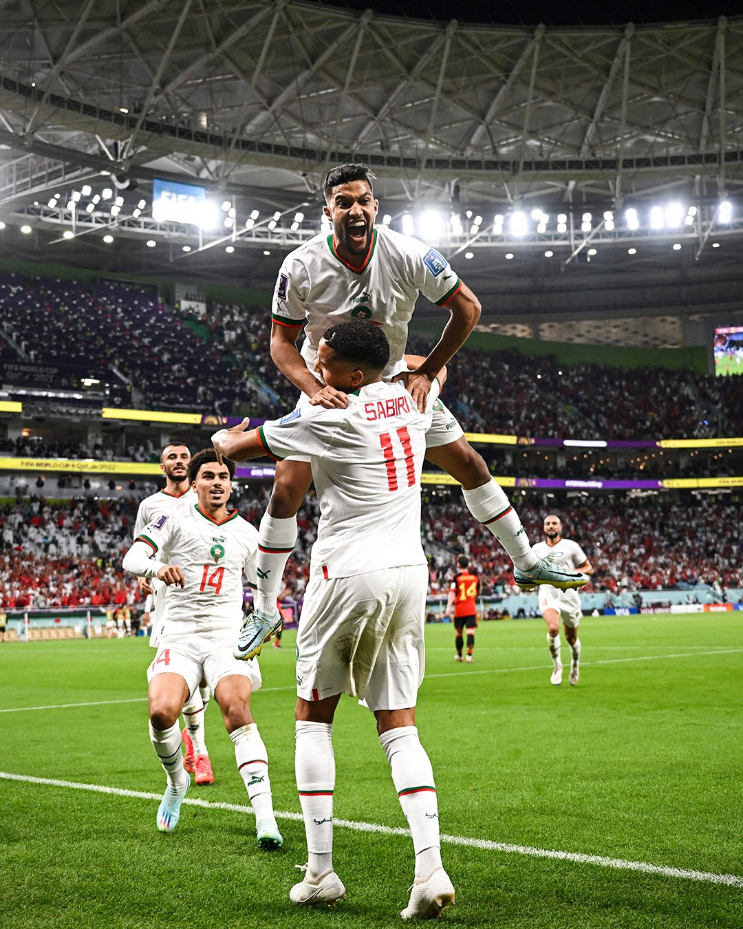B R Football STUN BELGIUM FOR THEIR THIRD WIN IN WORLD CUP HISTORY