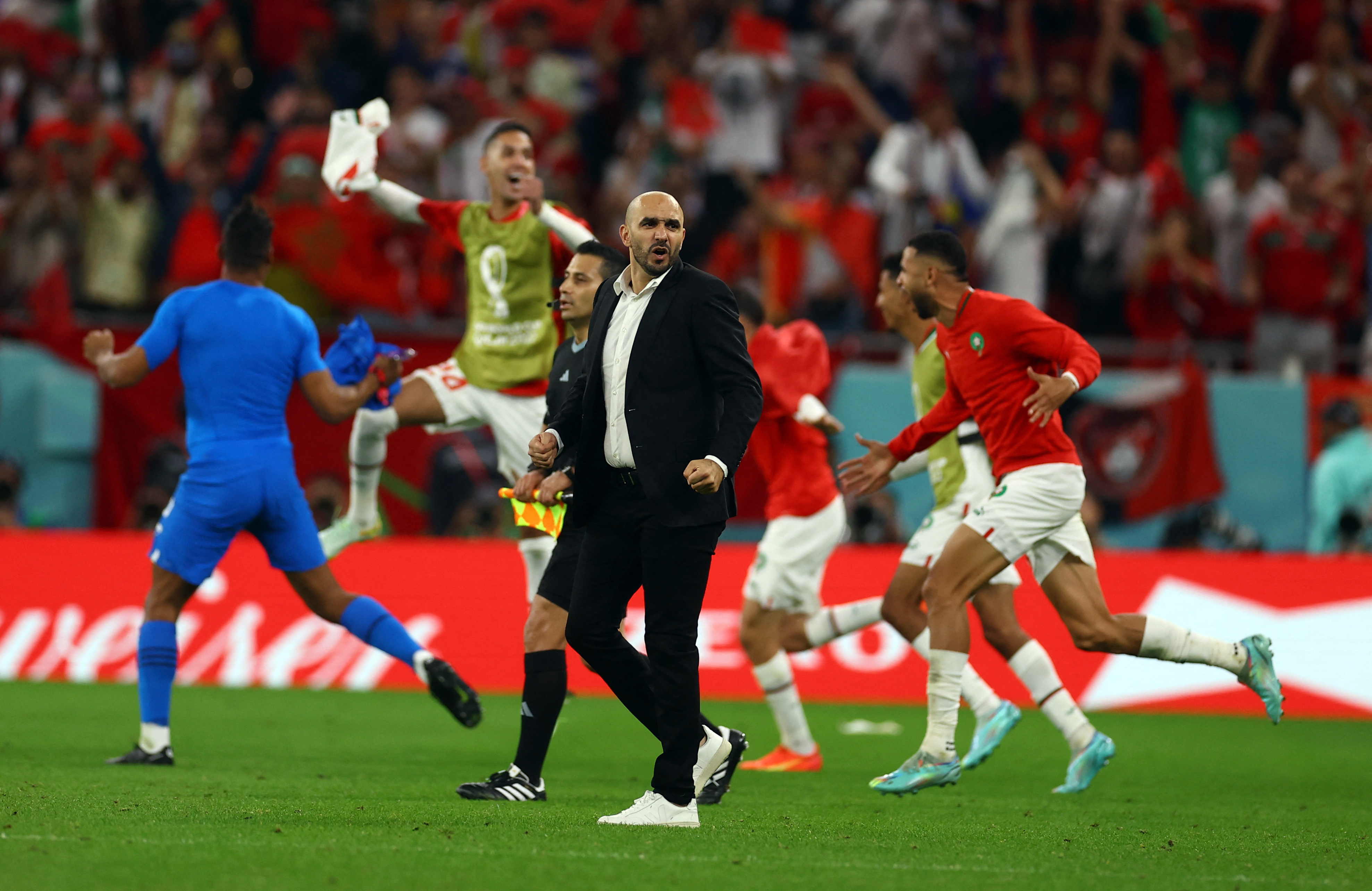 Morocco coach hails fighting spirit and passionate crowd
