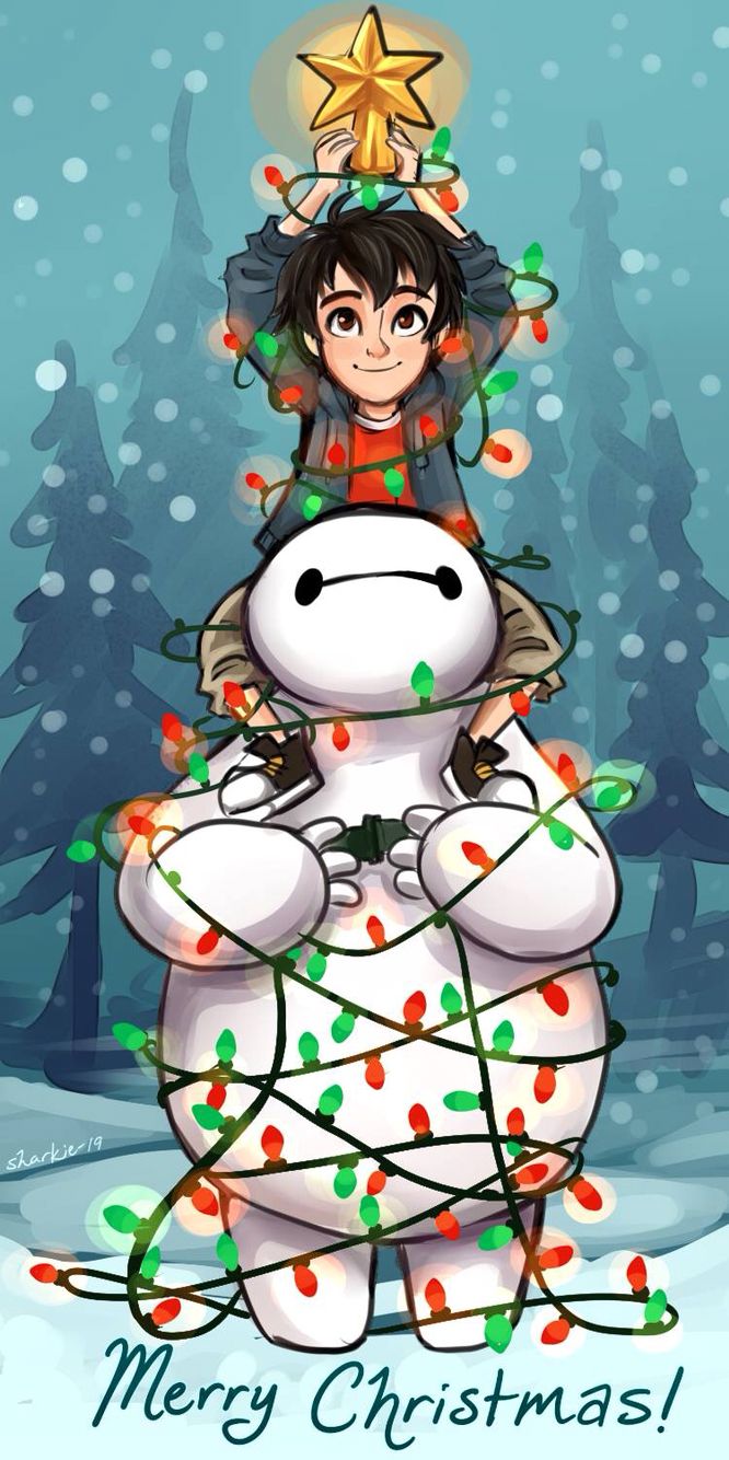 Christmas Baymax Wallpapers - Wallpaper Cave