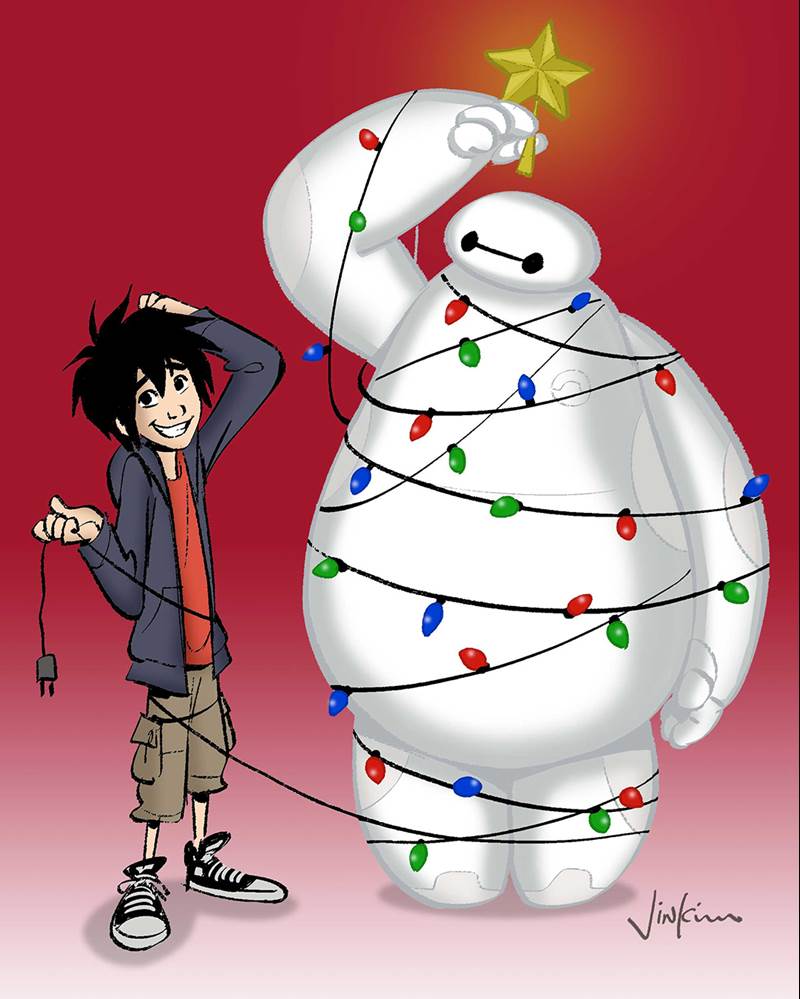 Christmas Baymax Wallpapers - Wallpaper Cave